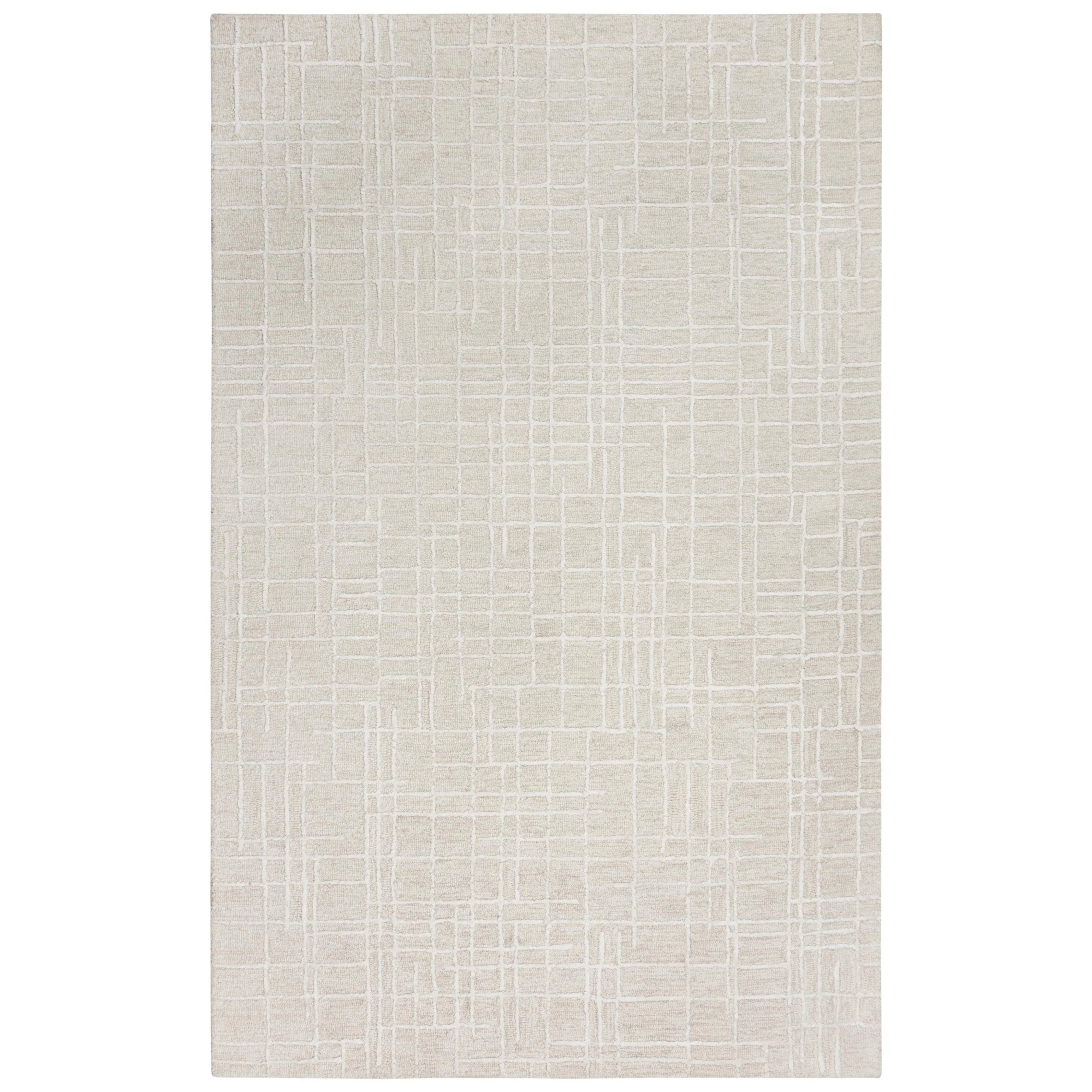 Jazz Hand Tufted Geometric Area Rug