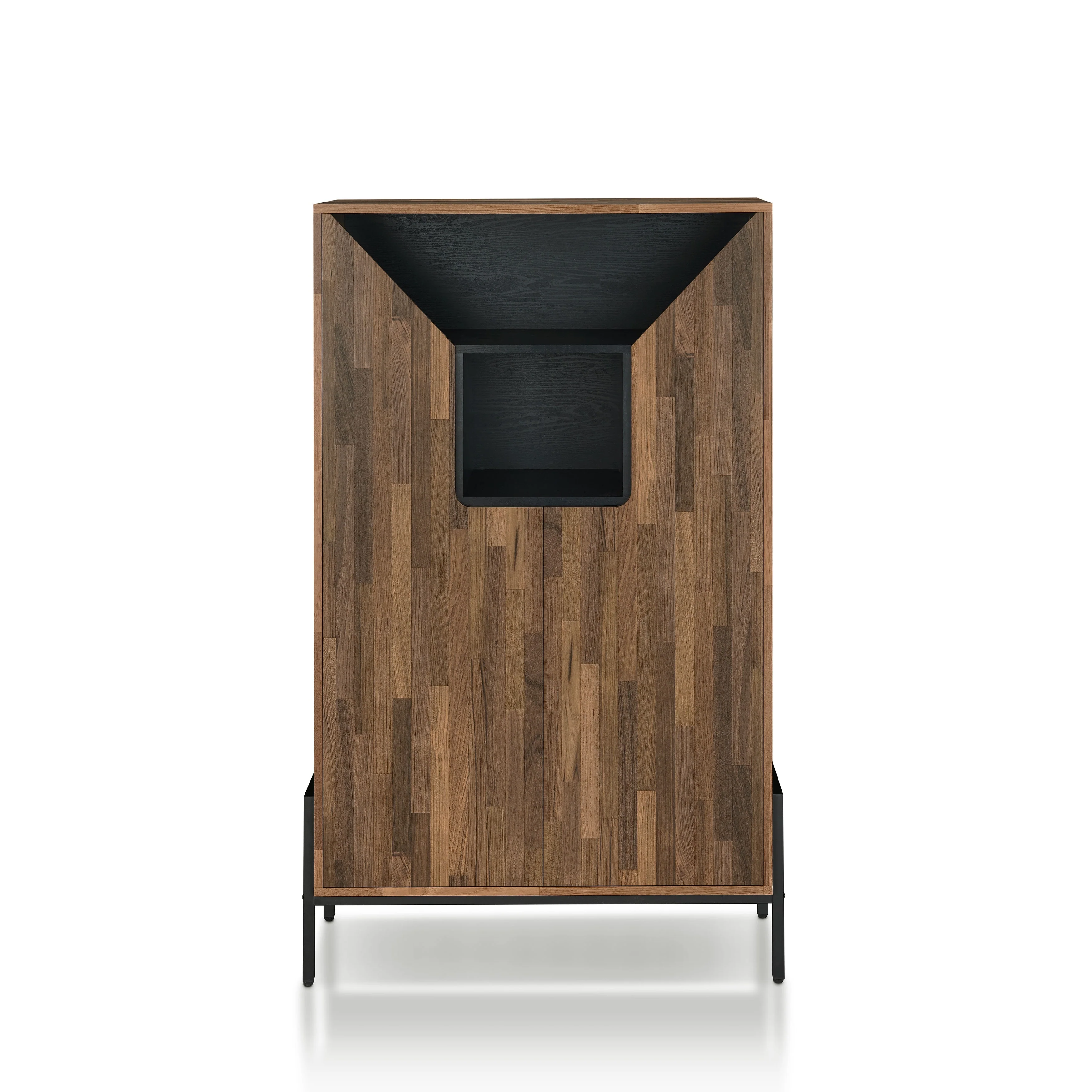 Cassini Rustic 8-shelf Shoe Cabinet by Carbon Loft