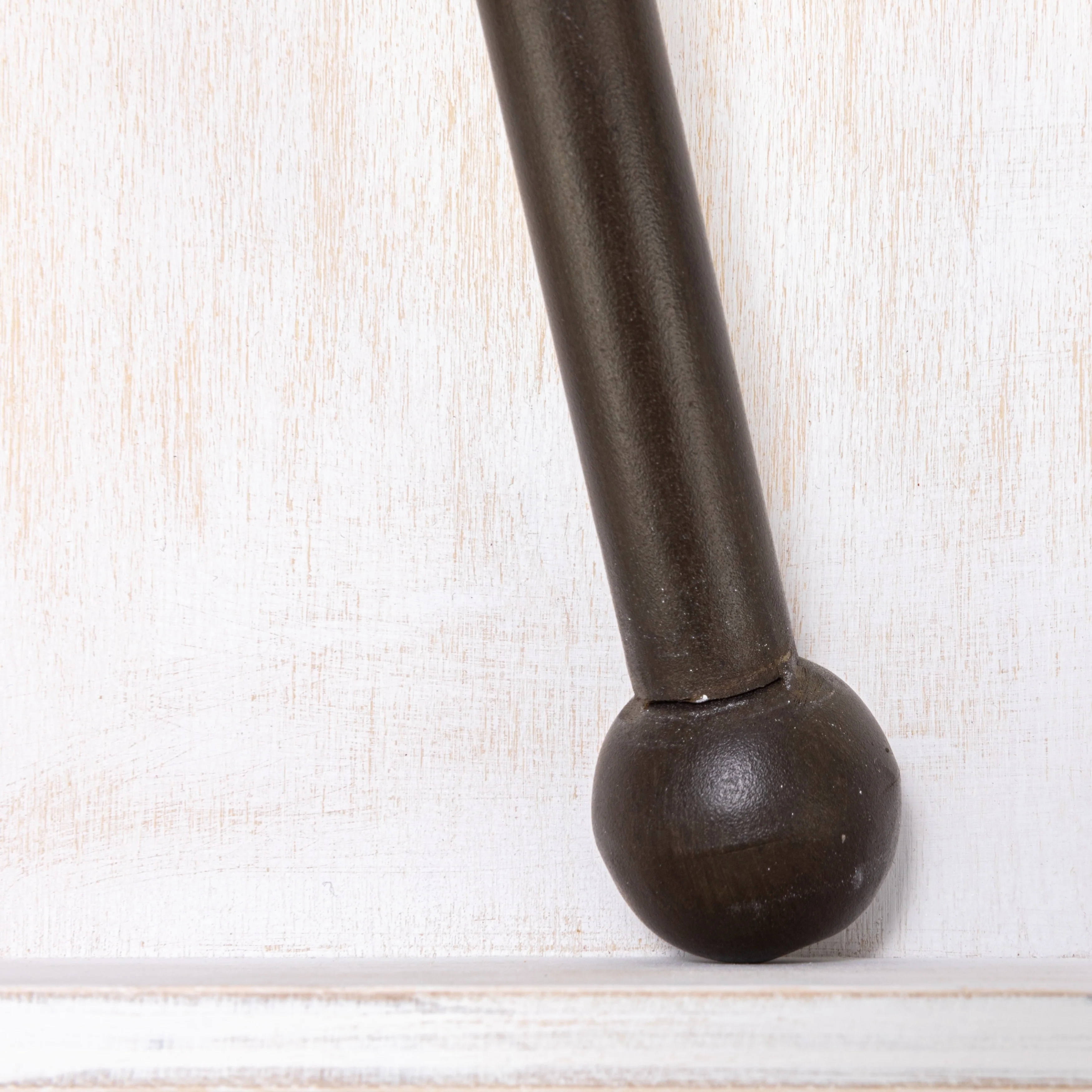 Wood Napkin Holder with Metal Bar