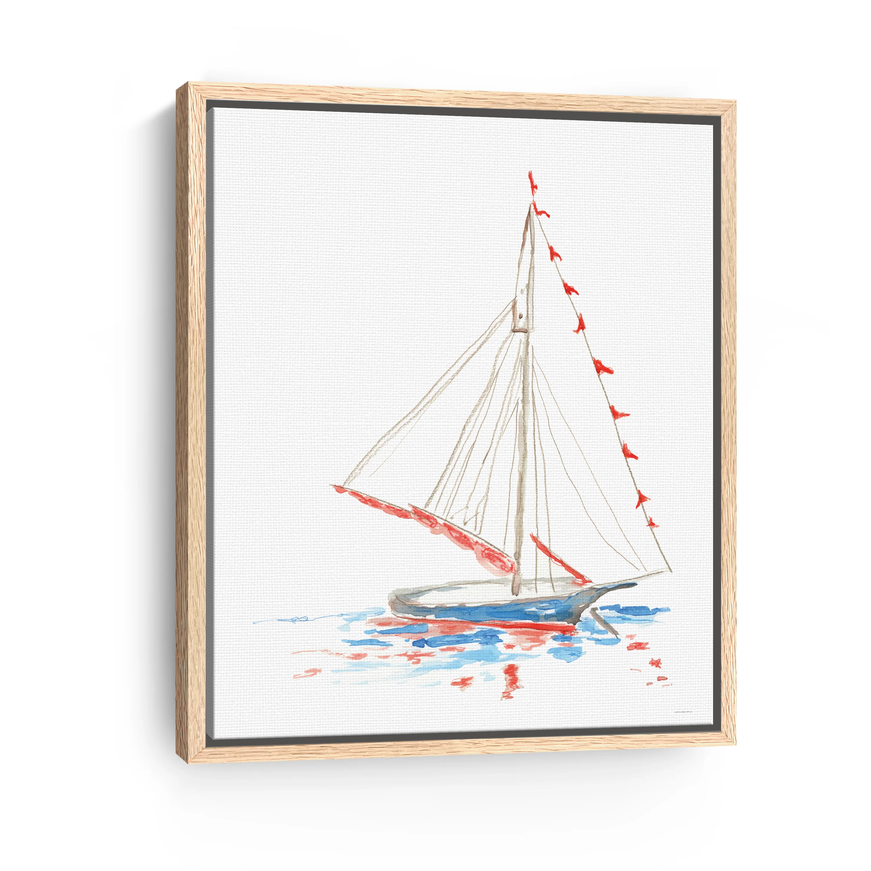 Boat Parade Canvas Giclee