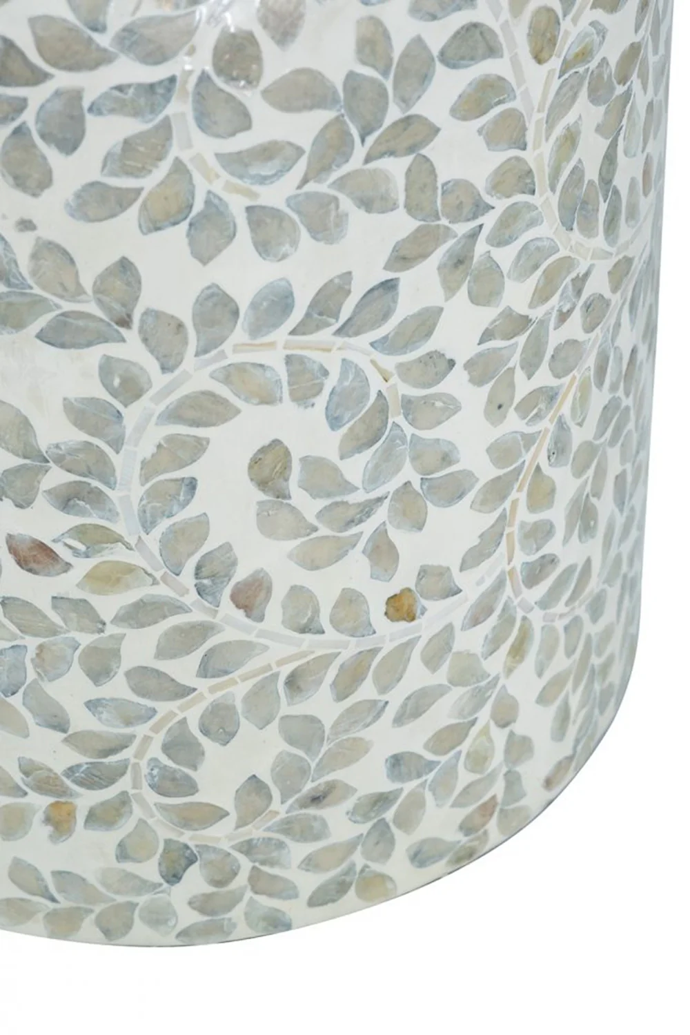 Round Capiz Vine Side Table
