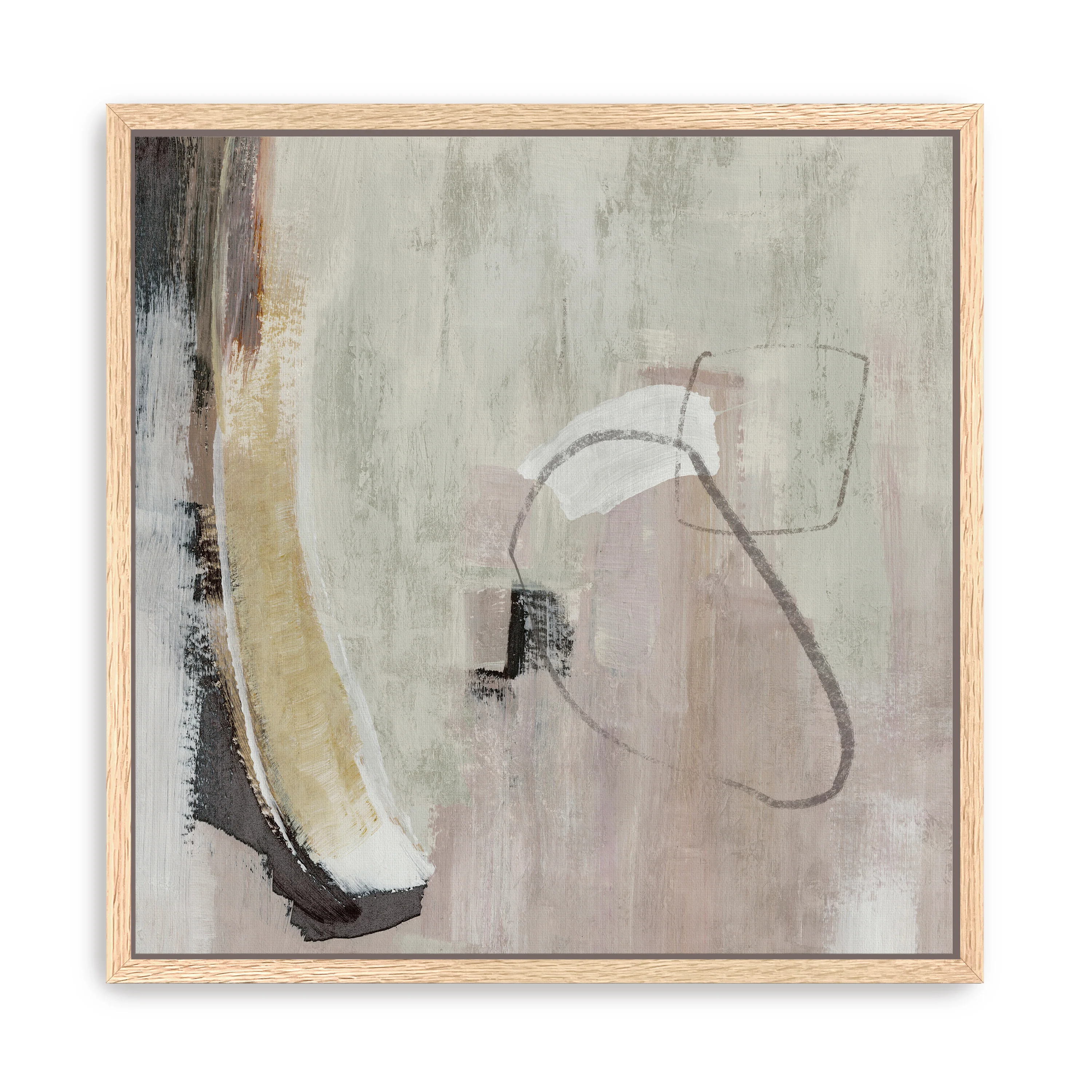 Warm Simplicity I Canvas Giclee