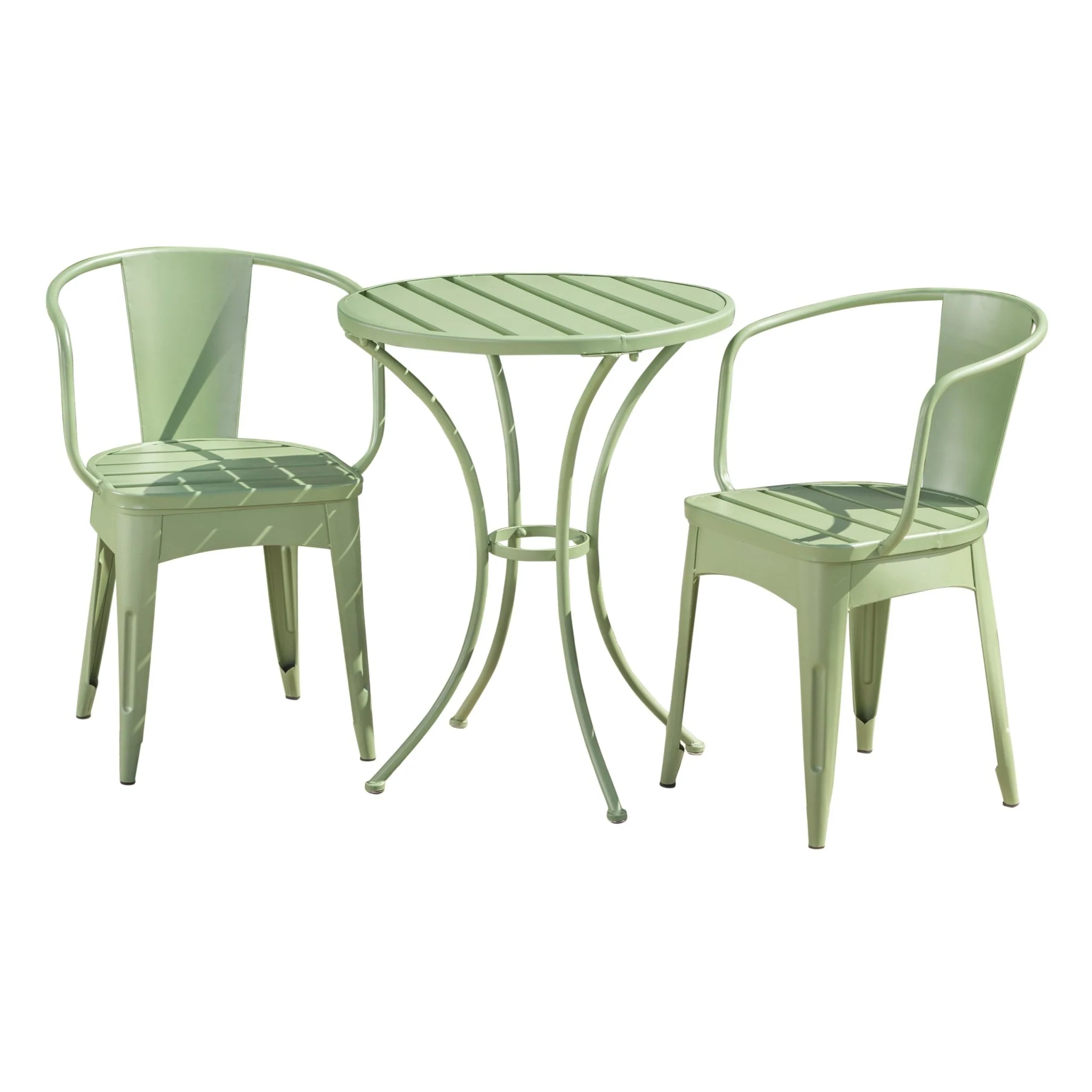 3-Piece Bistro Set with Table and 2 Chairs