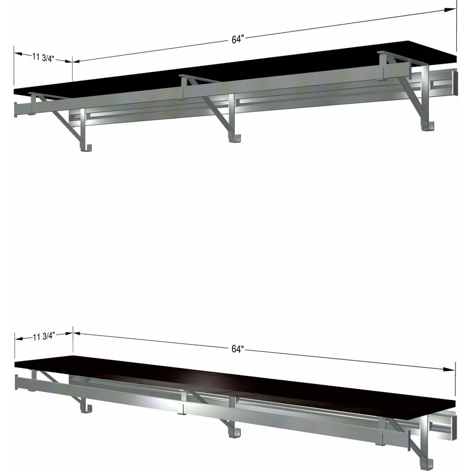arrange a SPACE RCMBX Double Shelf-Hang Closet System