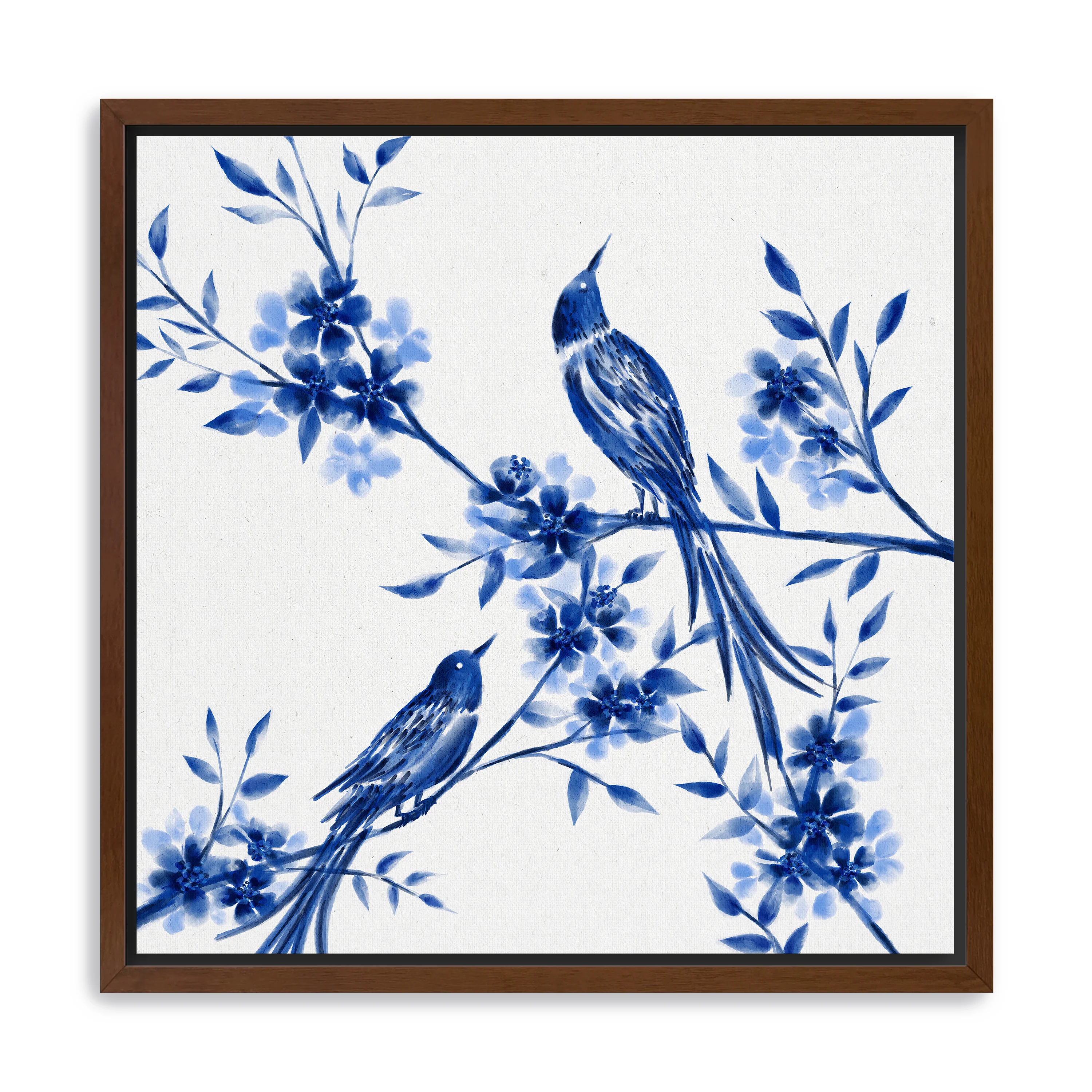 Blue Wings Canvas Giclee