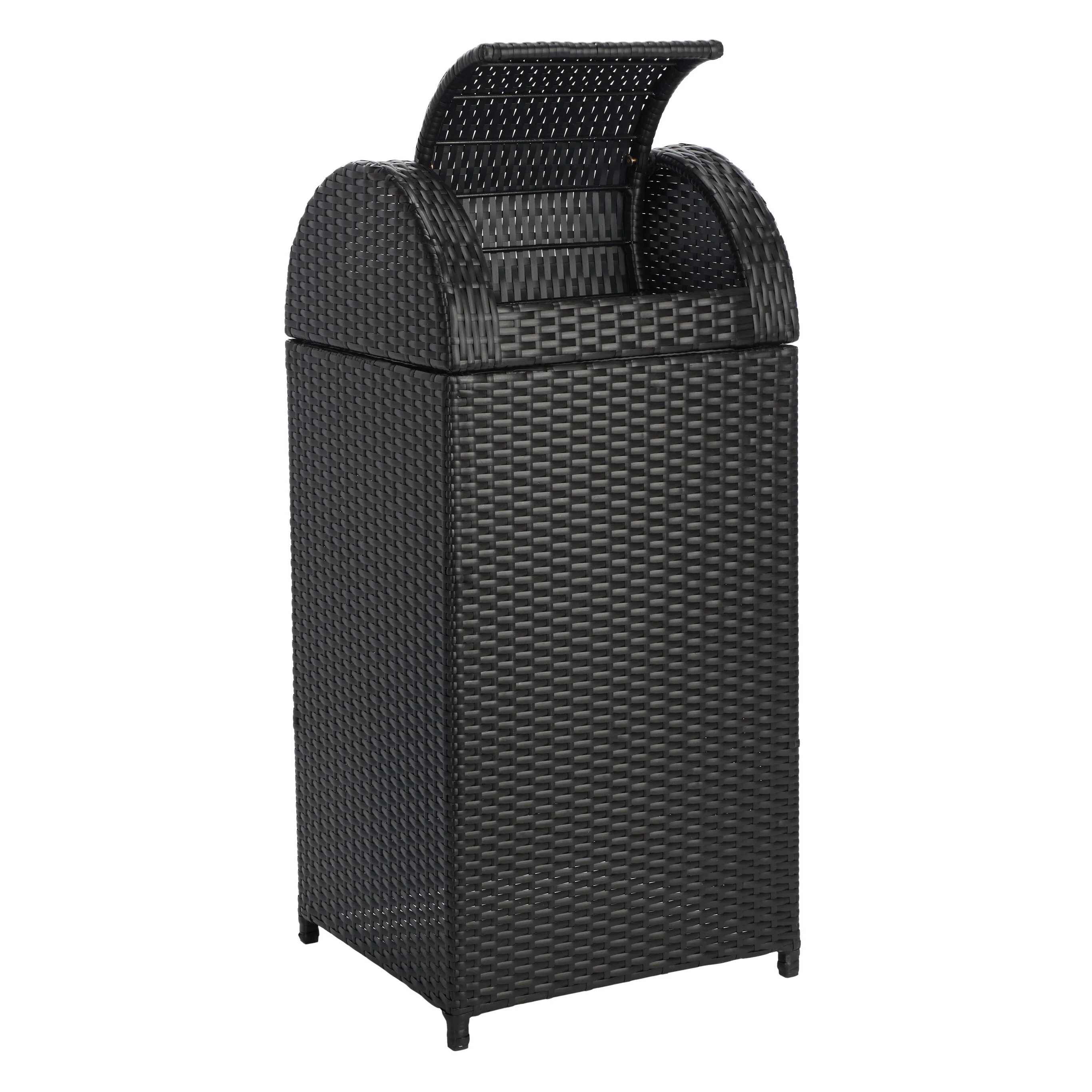 SAFAVIEH Outdoor Karyme Trash Bin (Fully Assembled)