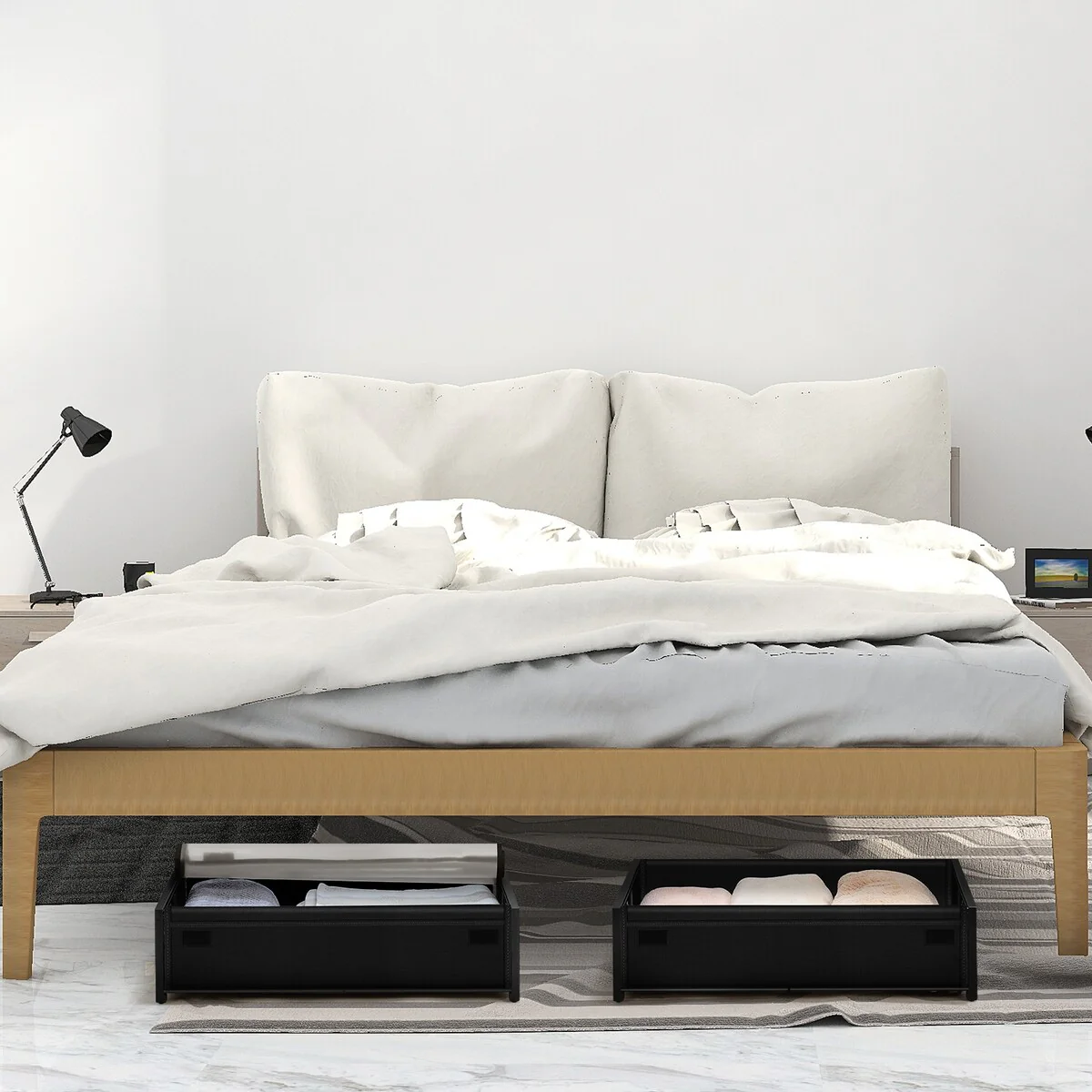 Under Bed Storage with Wheels