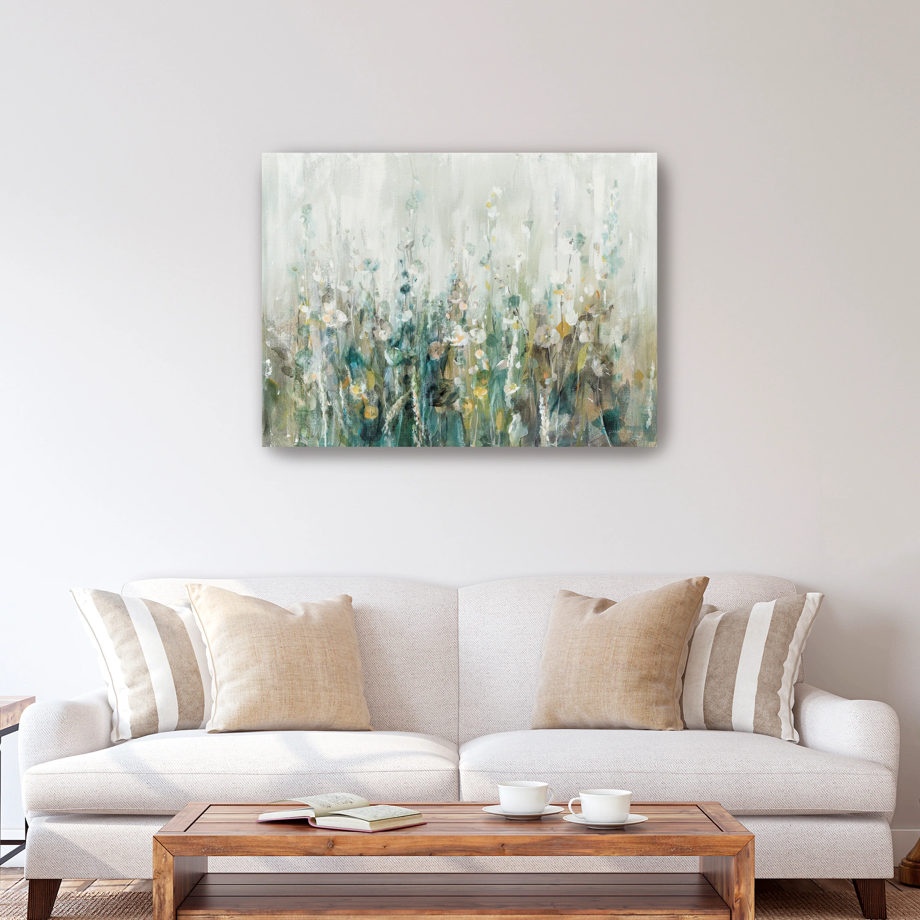 Wildflower Field Canvas Giclee