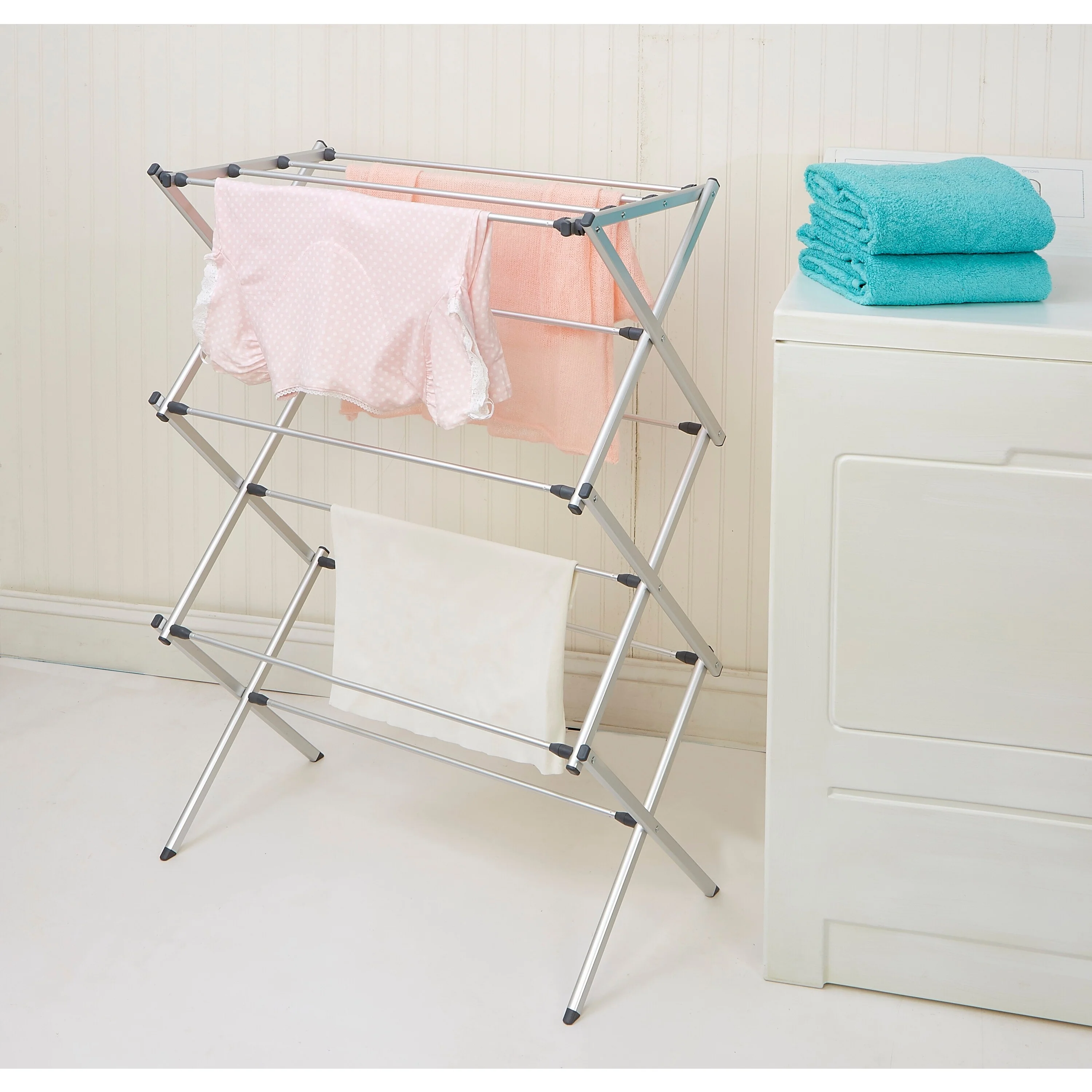 Laundry 360 Aluminum Drying Rack - 36 W x 24 D x 10 H