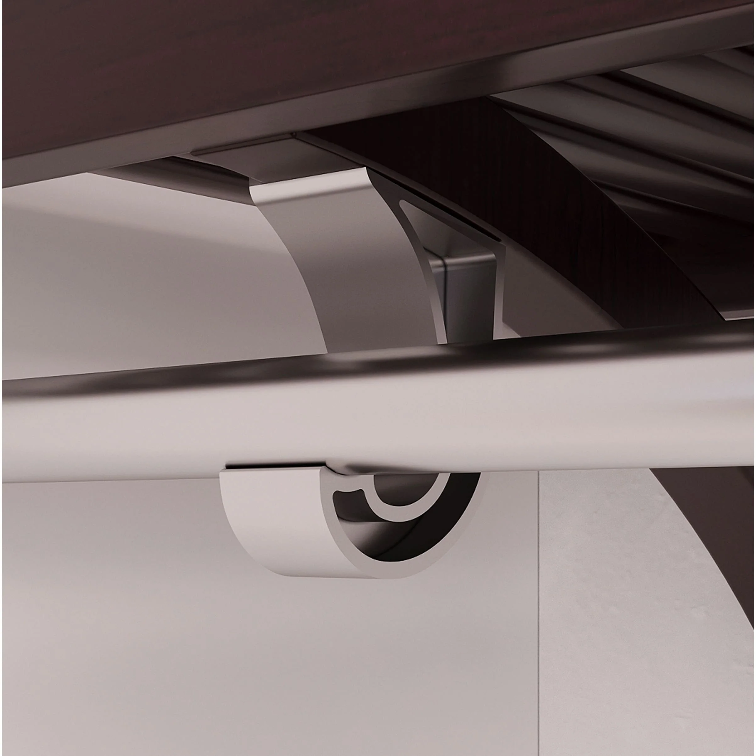 John Louis Home Solid Wood Walk-In Closet System Espresso