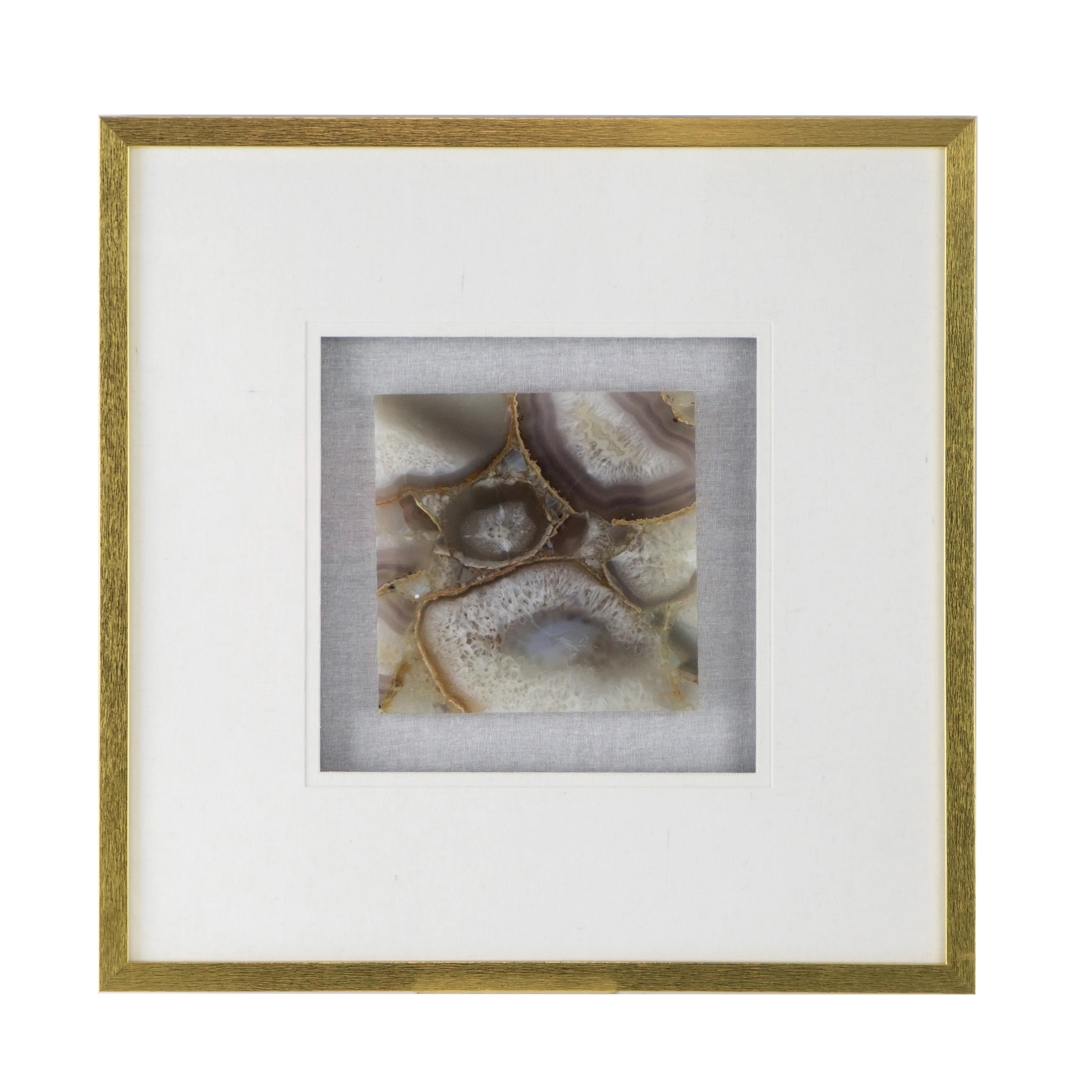Remi Agate Shadow Box Wall Art