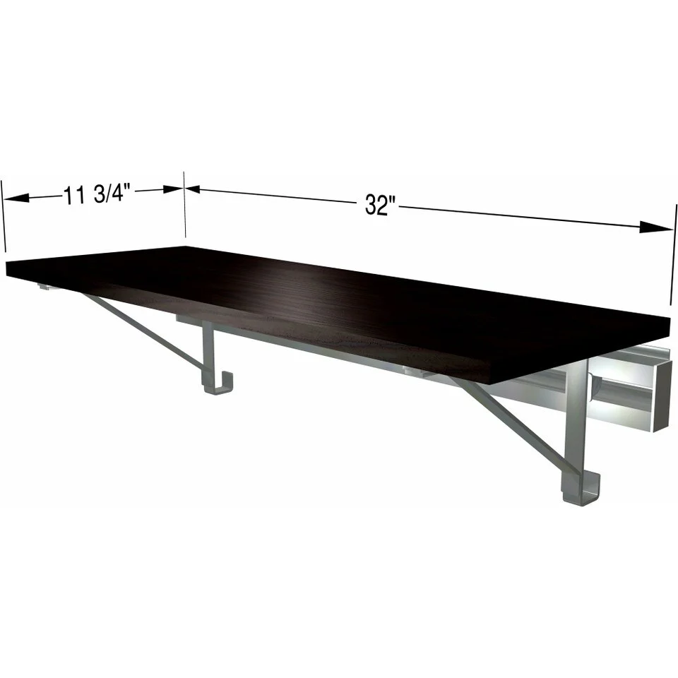 arrange a SPACE RCSS12 Single Wall Mounted Shelf (SHELF ONLY - no hang)