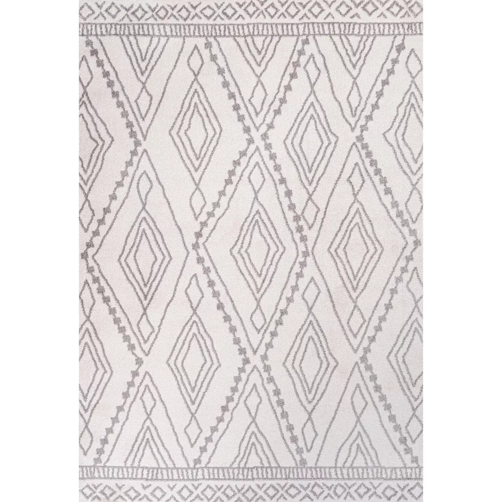 Rih Moroccan Style Diamond Area Rug