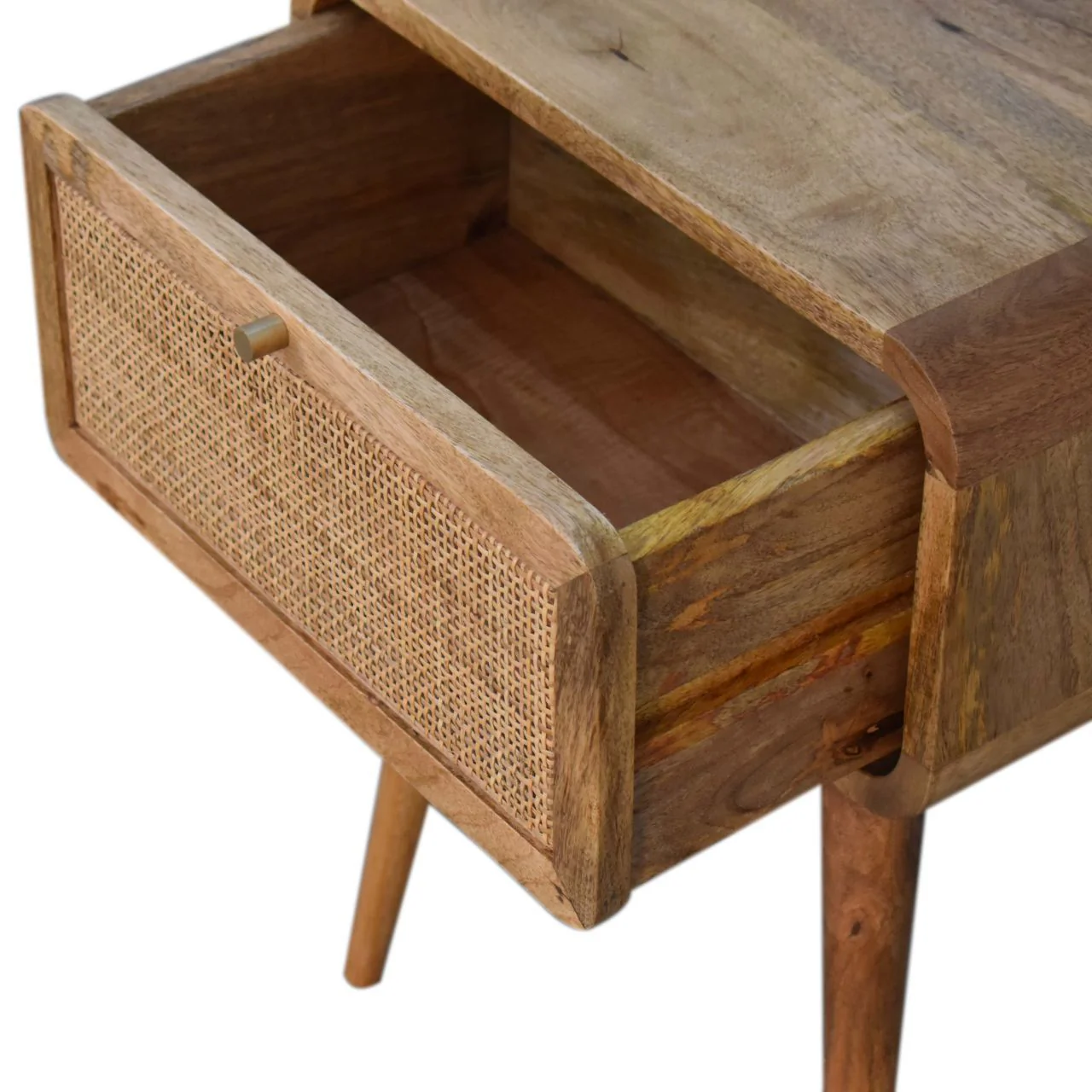 Mini Woven Nightstand