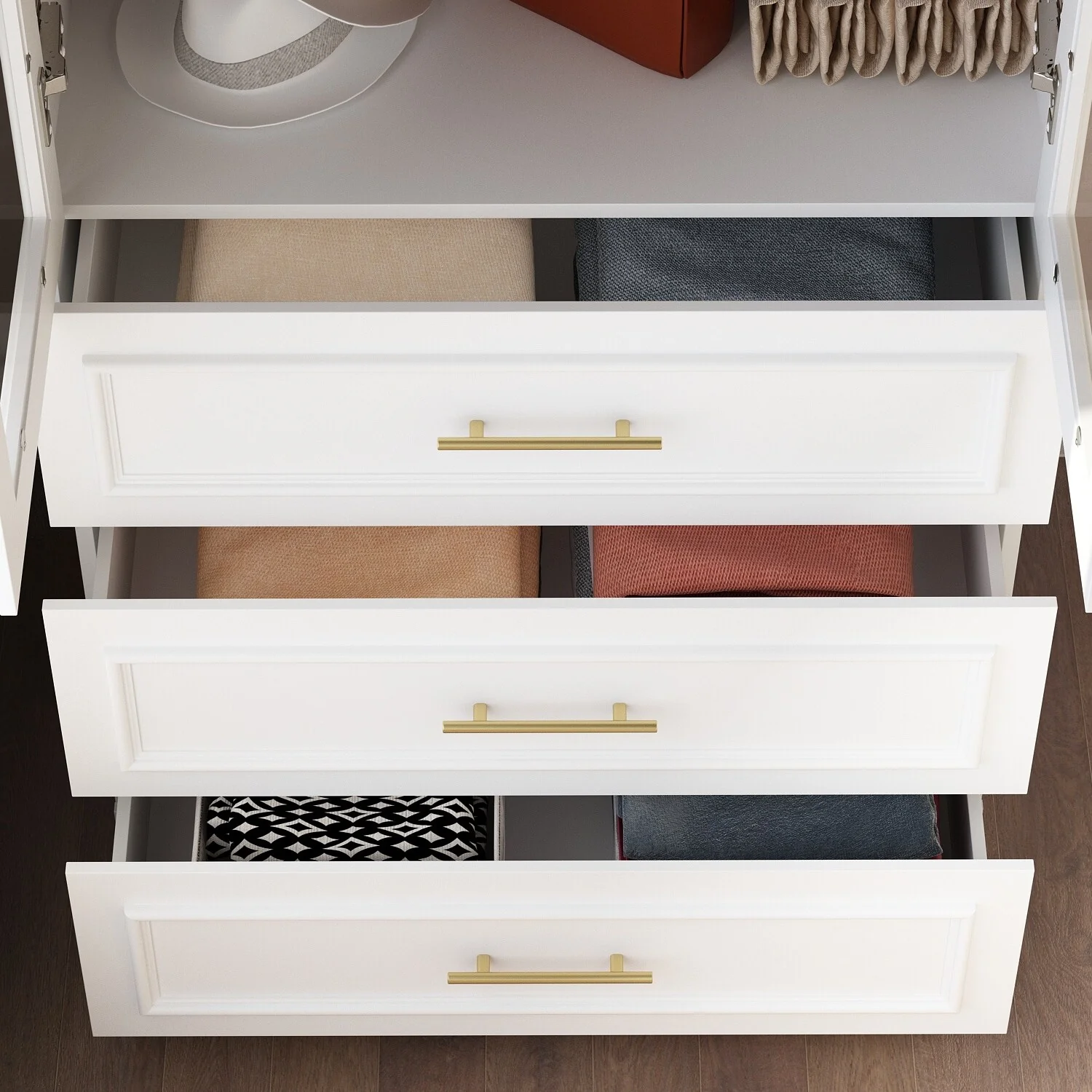 Modular Wardrobe Combo Armoires Closet Freestanding Cabinet Organizer