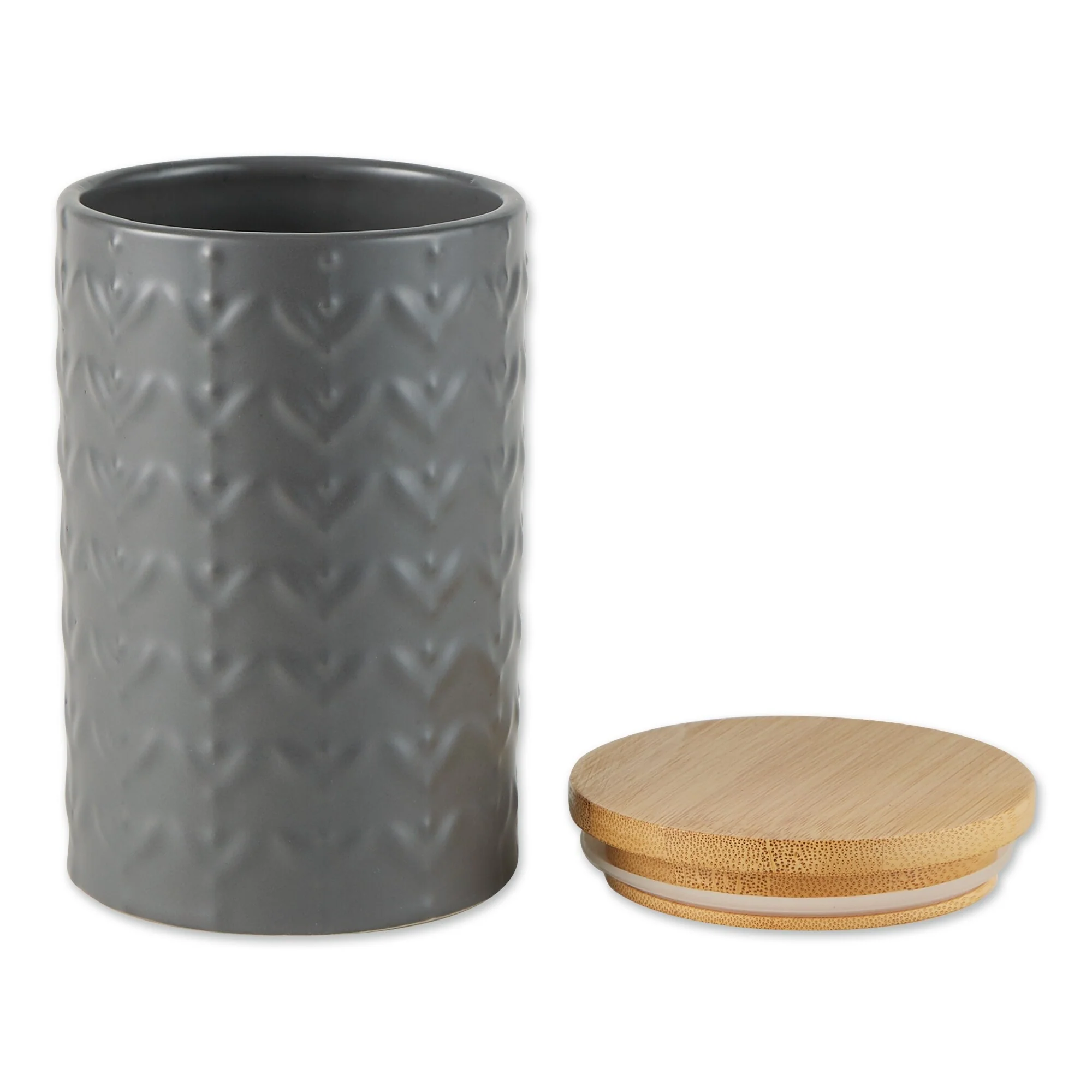 Retro Vine Texture Ceramic Canister (Set of 3)