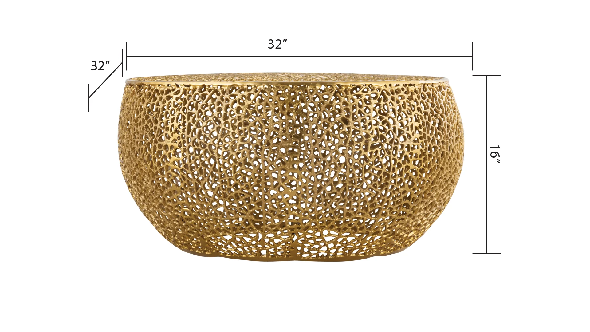 Evergreen Round Coffee Table