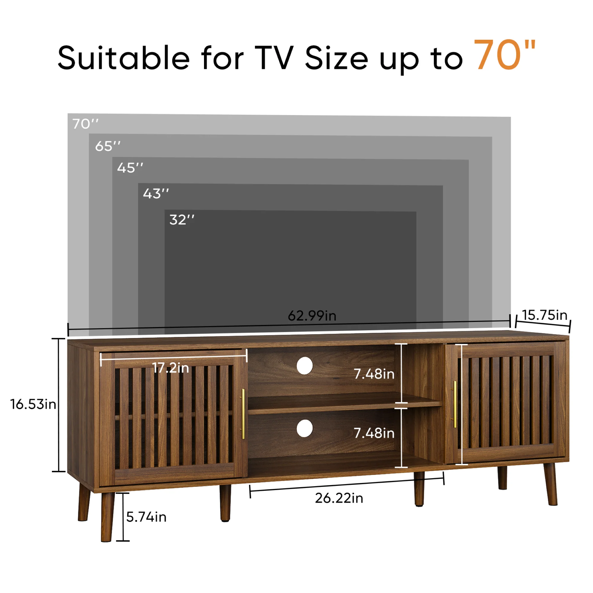 63 inch TV Stand