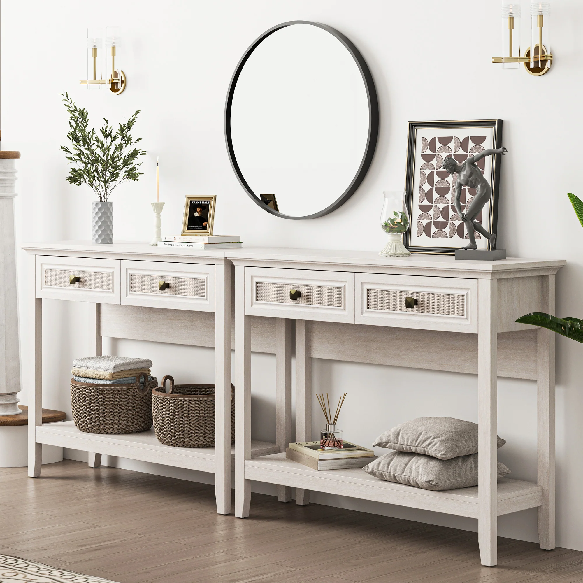 Boho Console Table