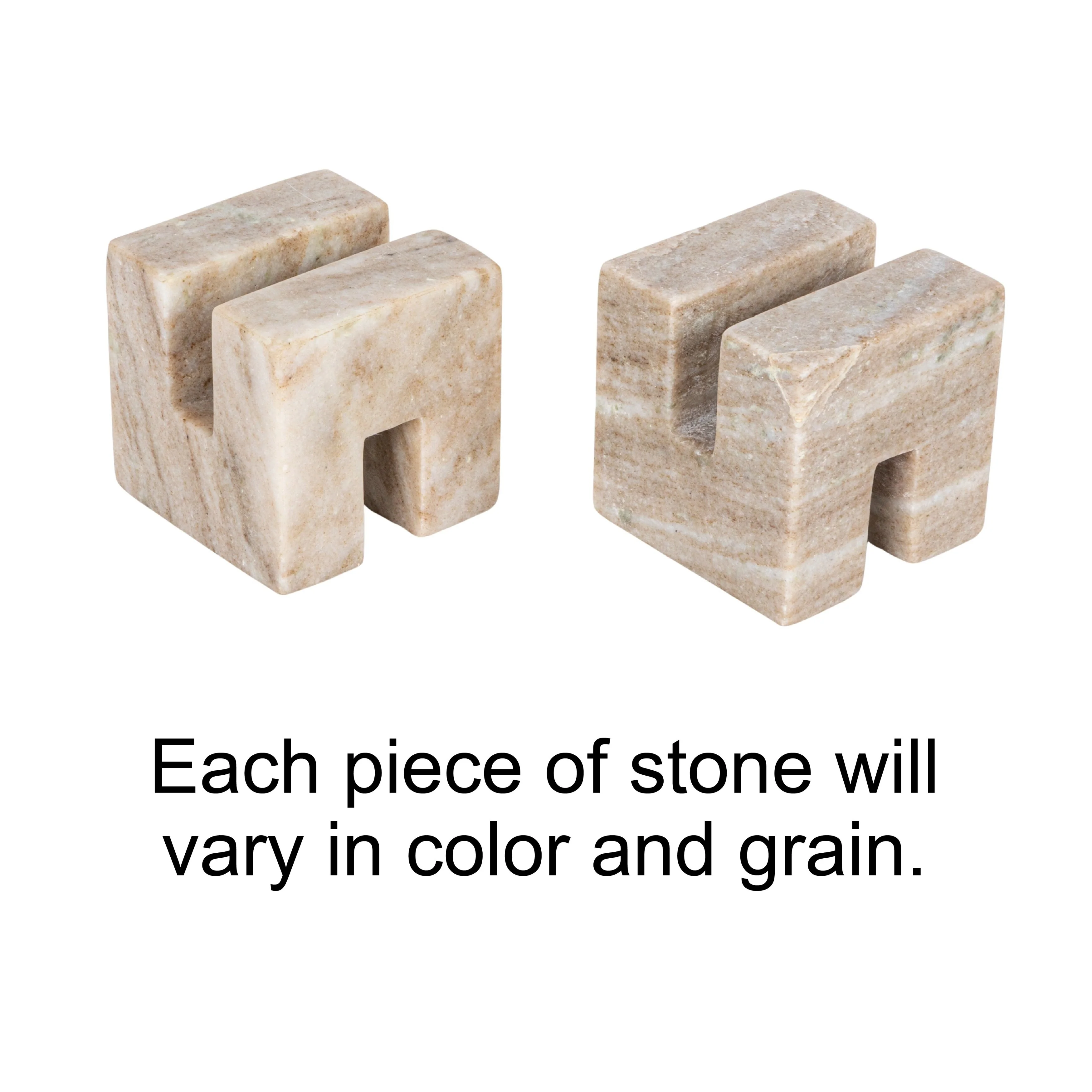 Contemporary Marble Cookbook Stand