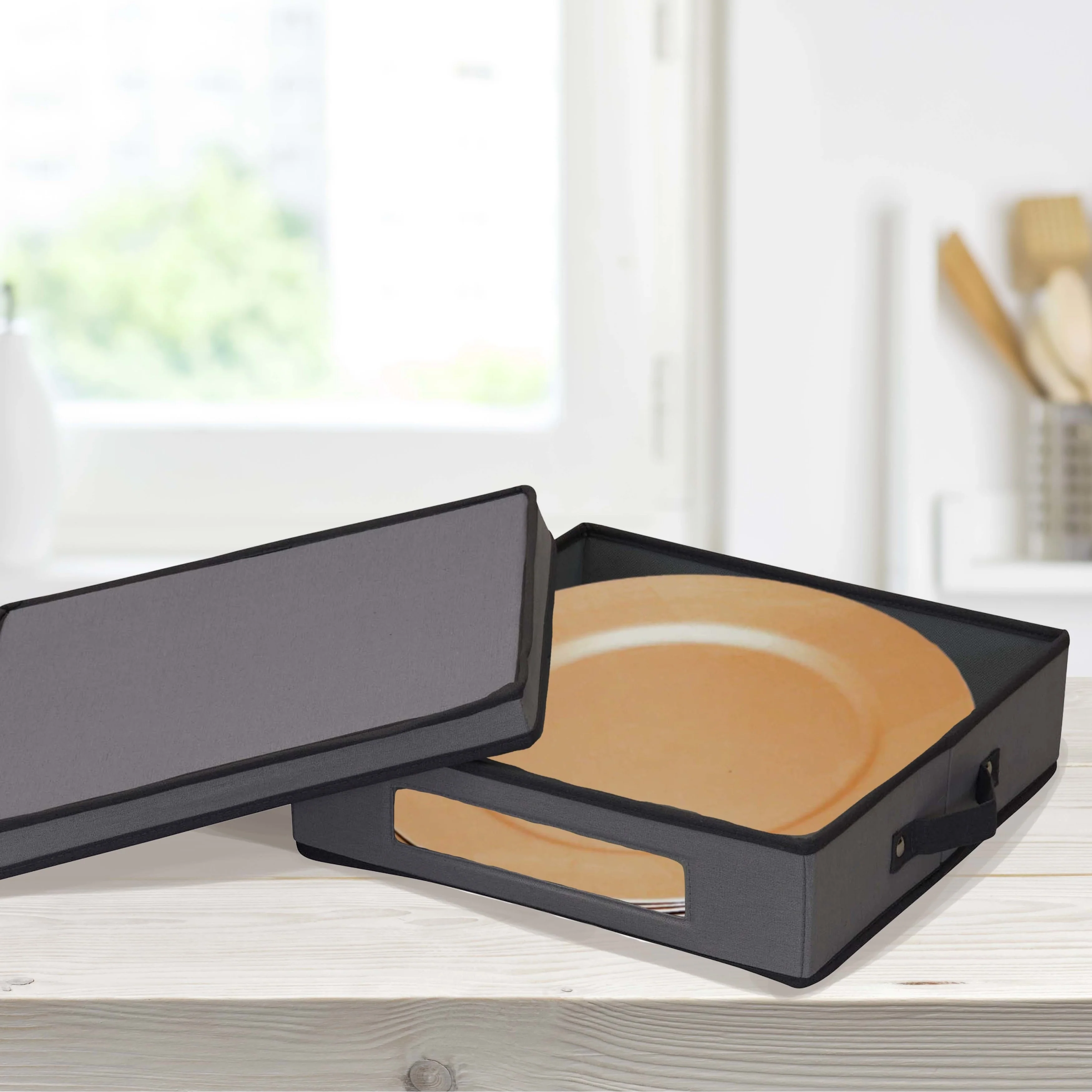 Household Essentials Charger Plate Storage Box - 14.5