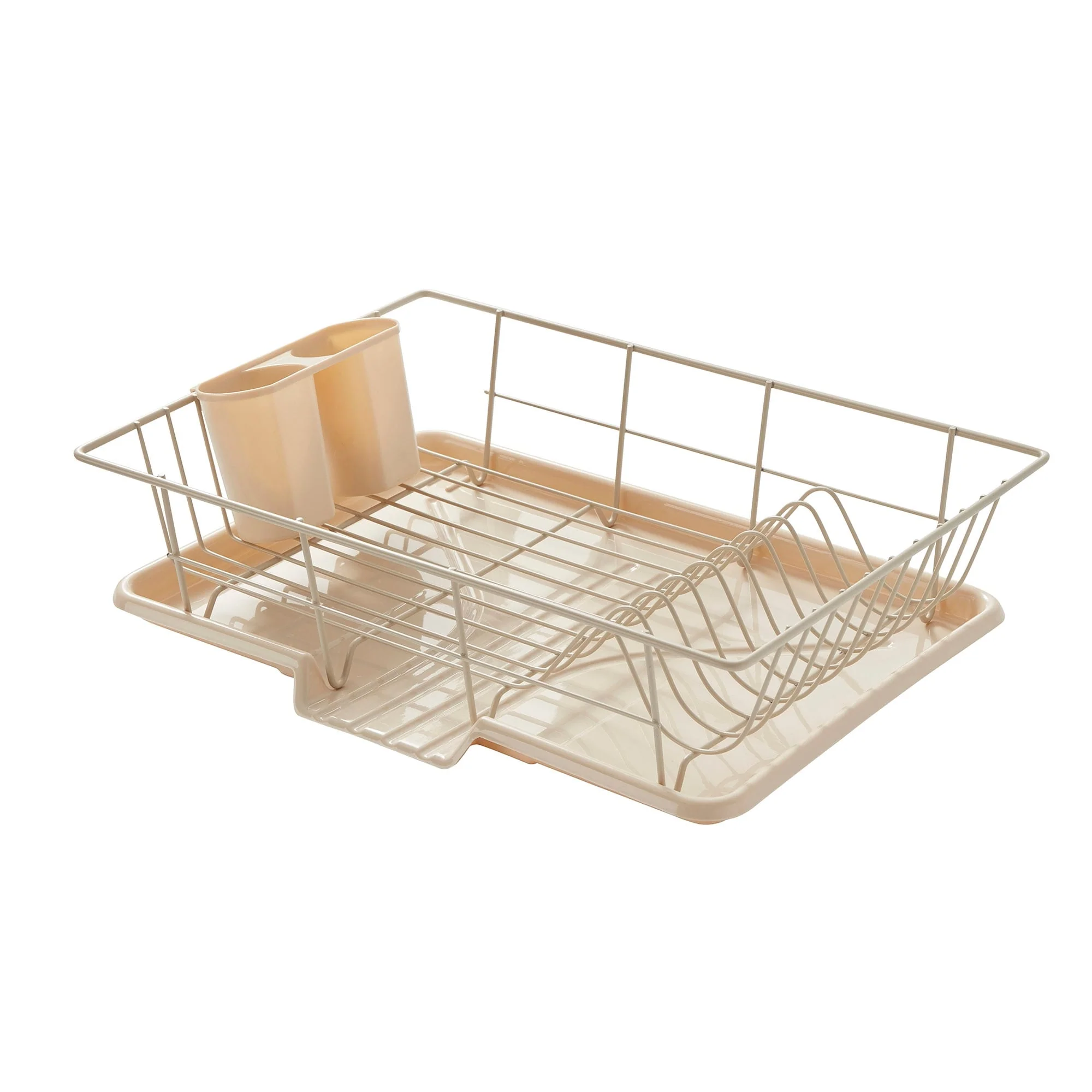 Sweet Home Collection 3-Piece Kitchen Sink Dish Drainer Set
