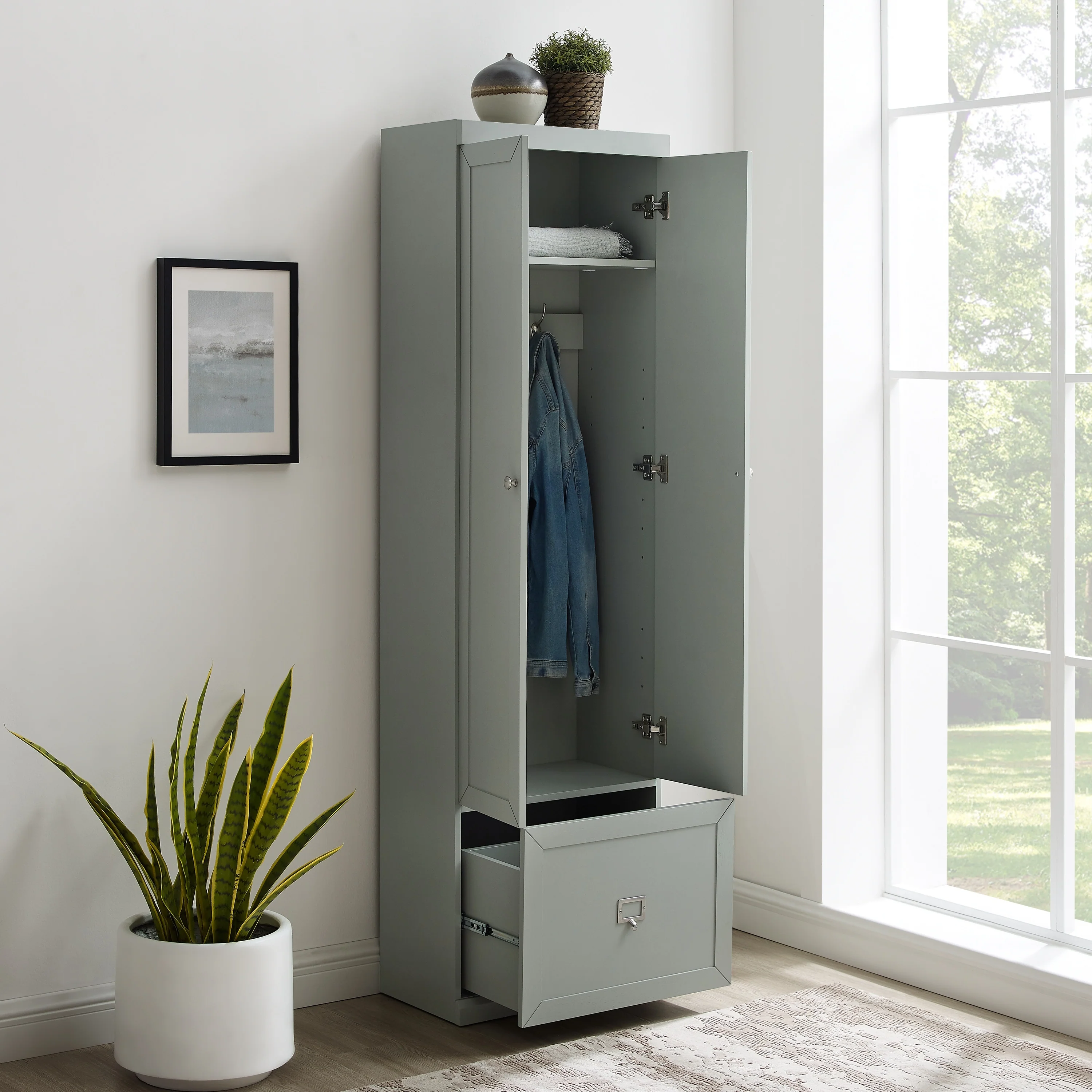 Crosley Harper Convertible Pantry Closet - 12.5
