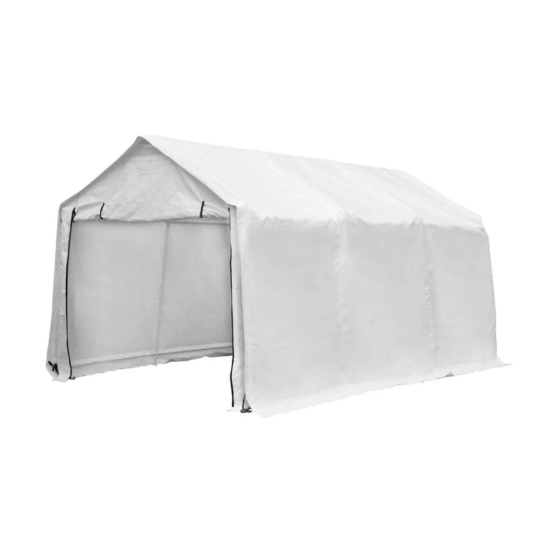 Ainfox 17x10ft Heavy Duty Enclosed Carport Canopy with Sidewalls Waterproof Garage Car Shelter Storage shed