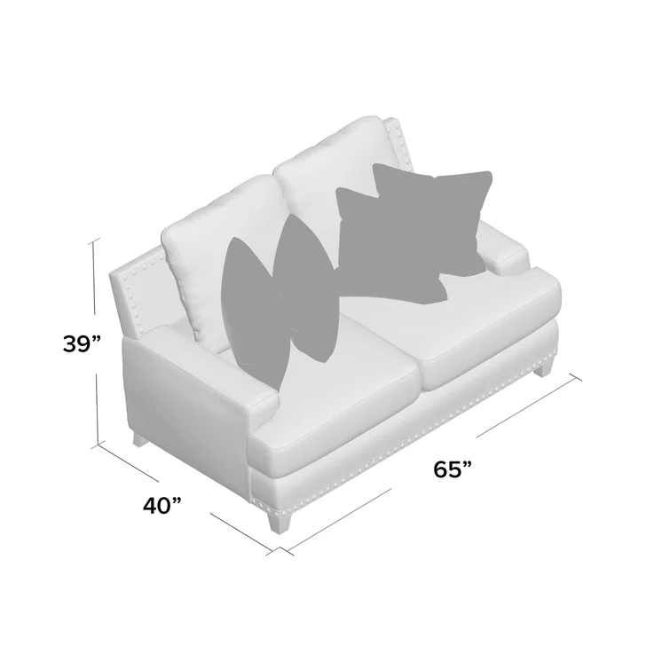 65'' Upholstered Loveseat