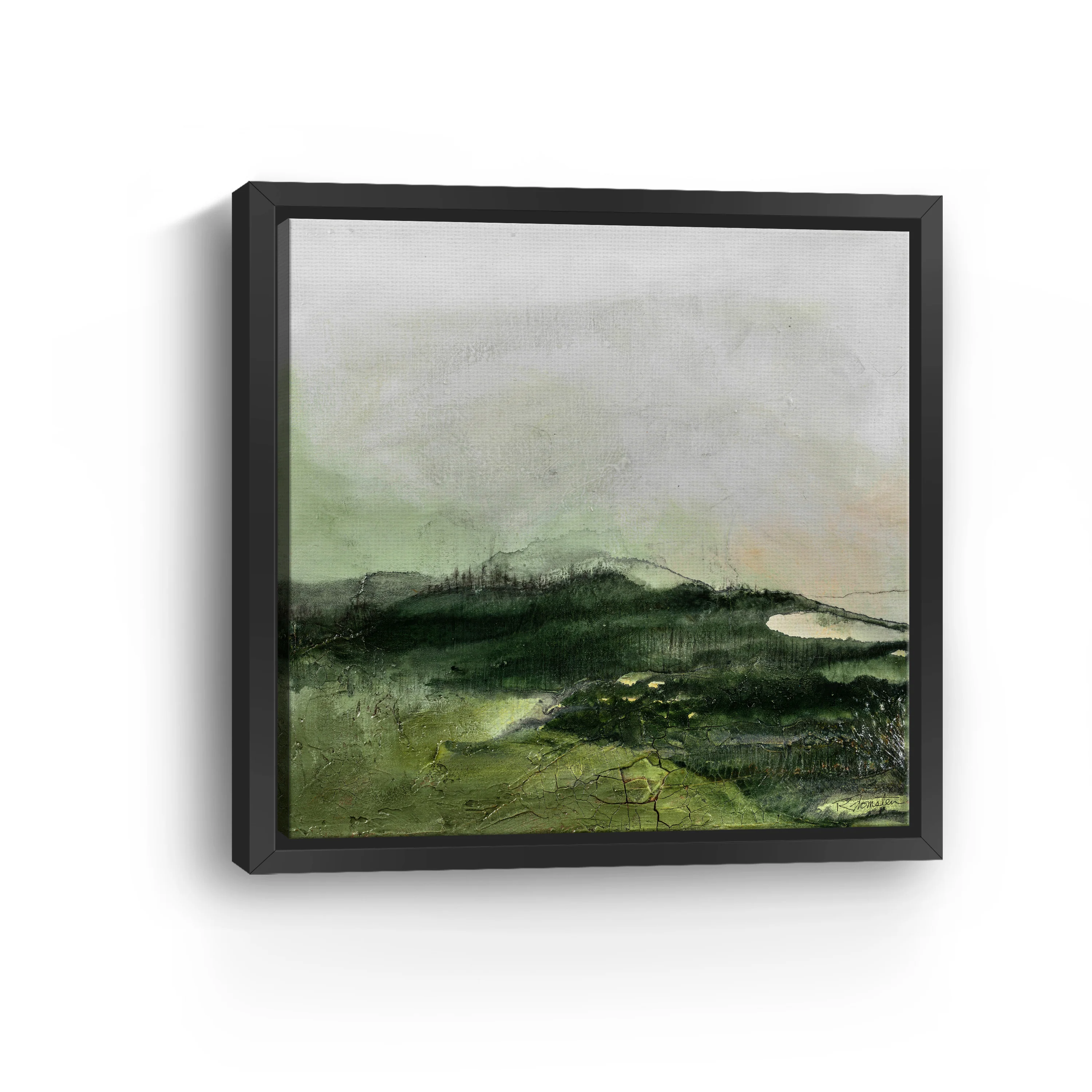 Distant Pines Canvas Giclee