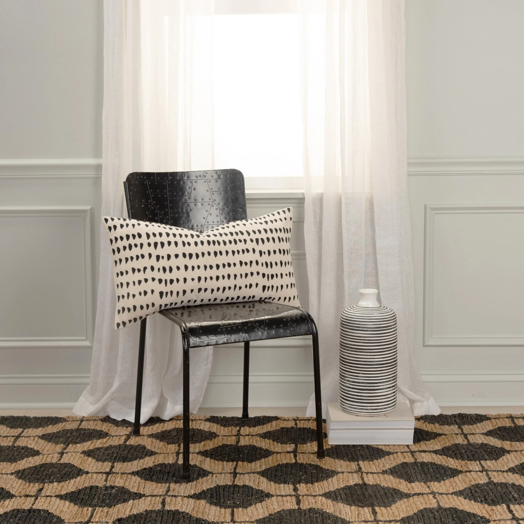 Animal Print Lumbar Pillow