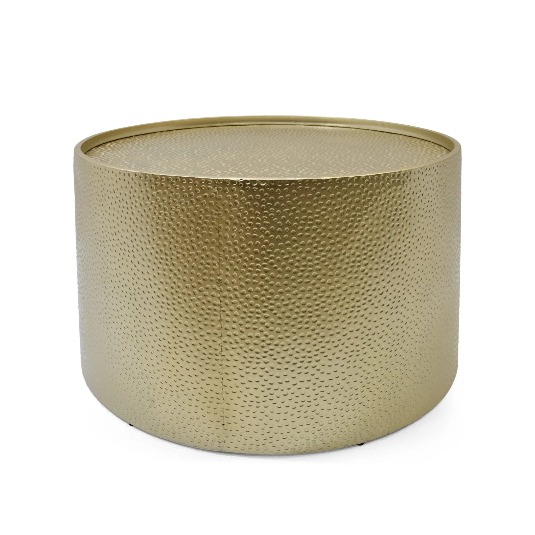 Hammered Metal Coffee Table