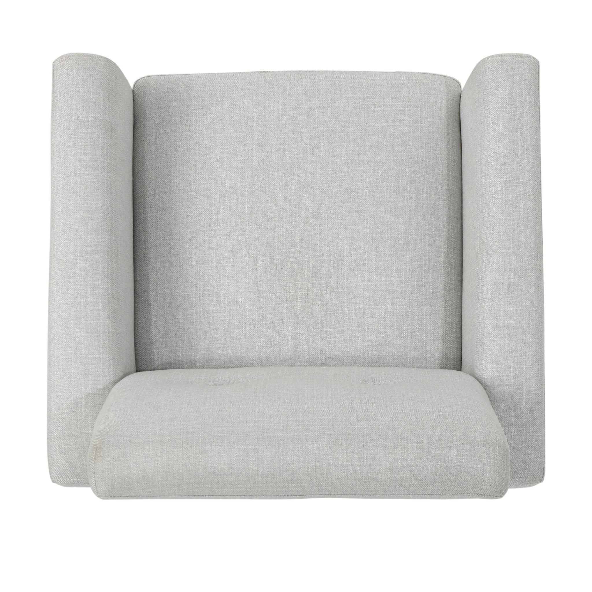 Radiantize Upholstered Fabric Club Chair with Square-off Back and Button Tufted