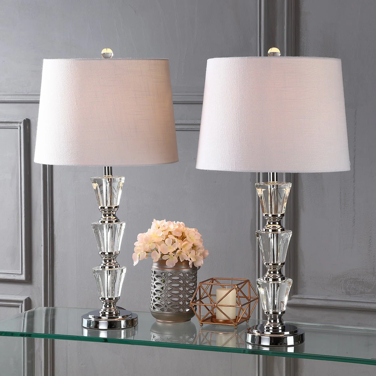 Layla Crystal LED Table Lamp