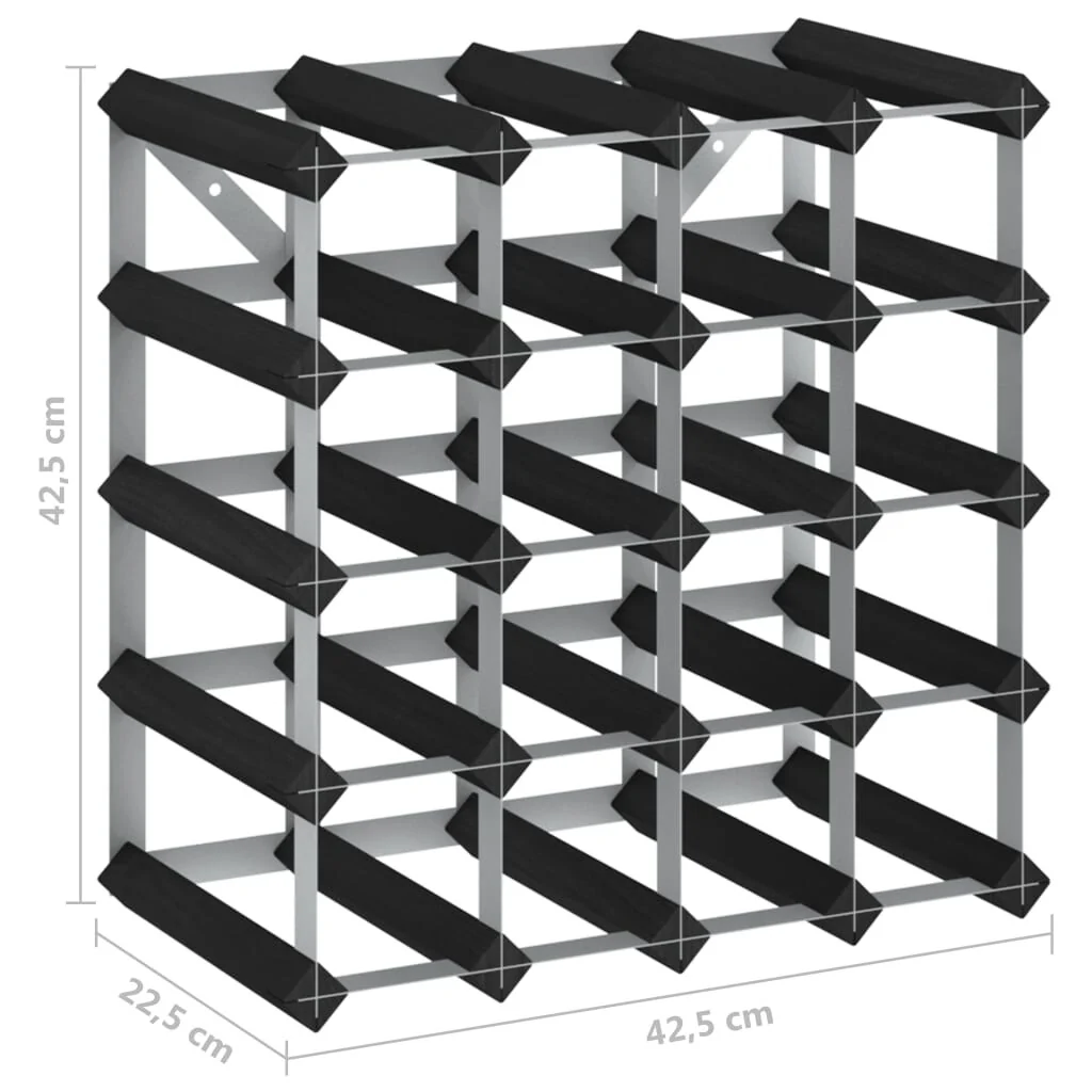 vidaXL Countertop Wine Rack Bottle Holder Wine Storage Organizer Solid Wood