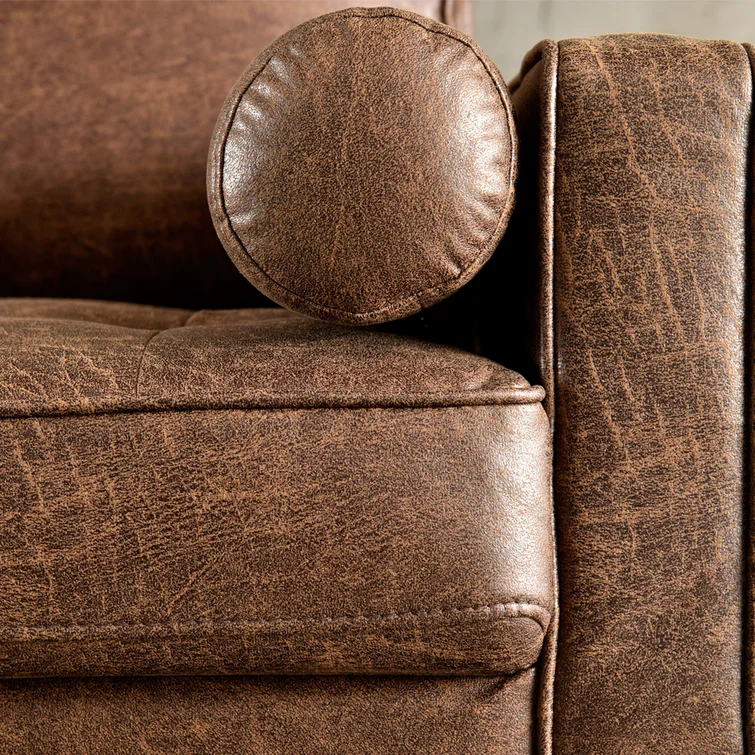 Fiorillo 69.68" Square Arm Loveseat