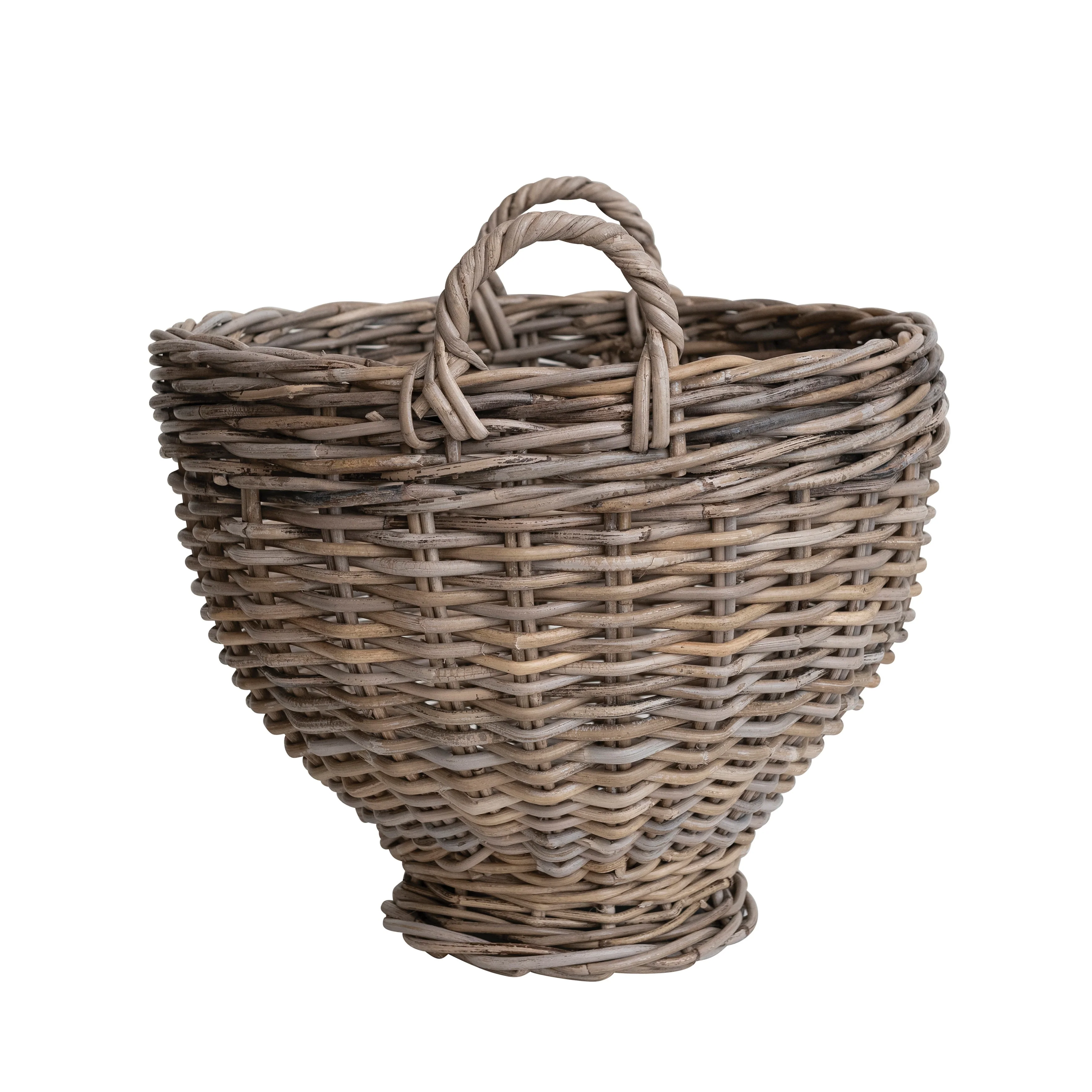 Woven Rattan Basket Storage