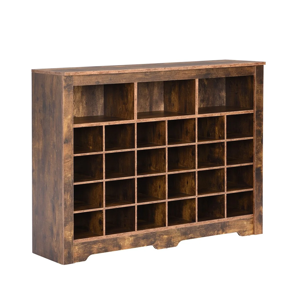 Merax Sleek Design 24 Shoe Cubby Console