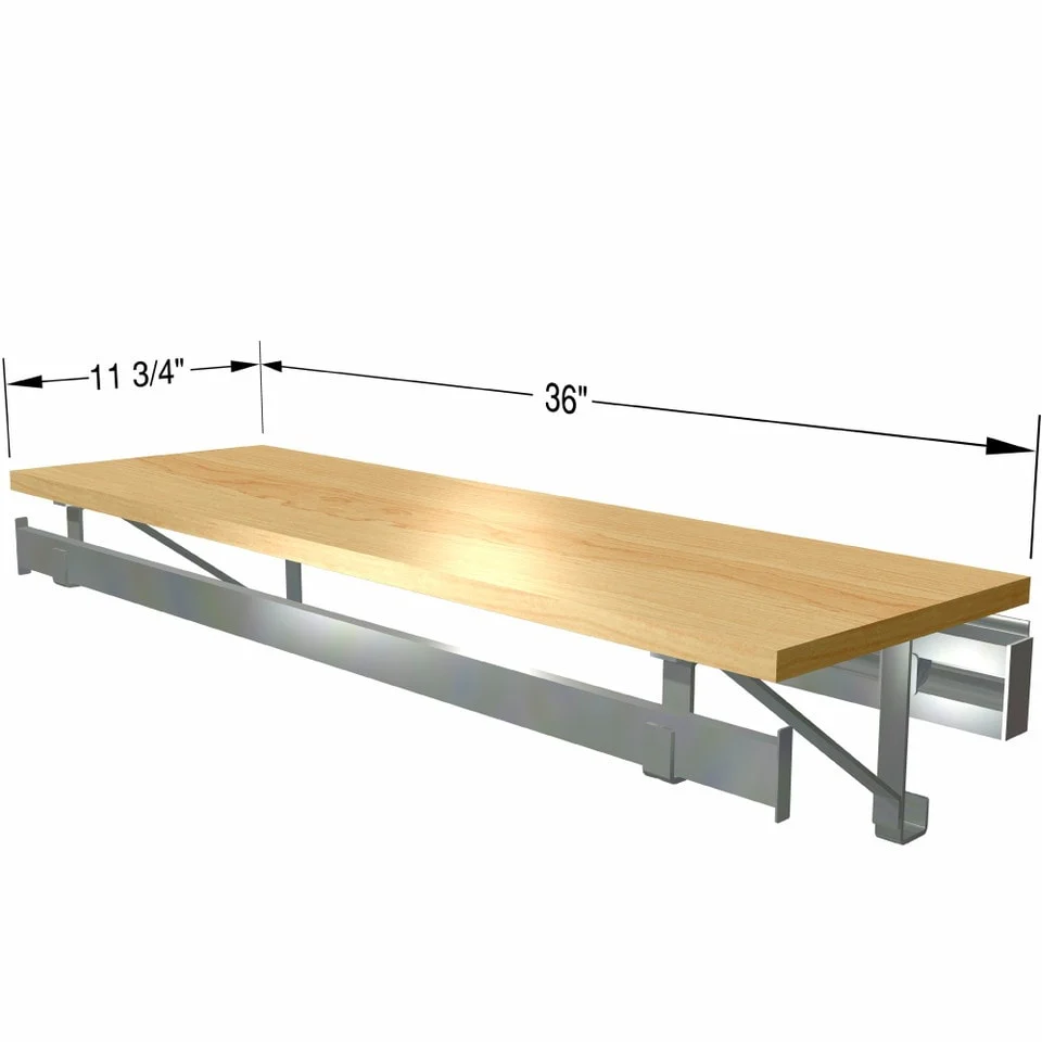 arrange a SPACE RCMSY Single Shelf-Hang Closet System