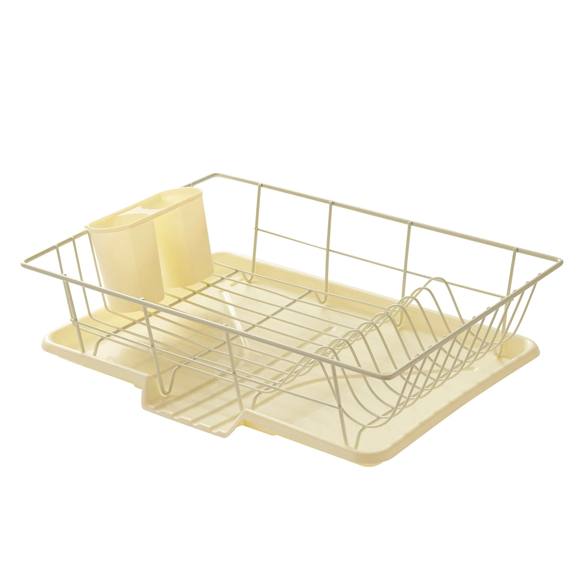 Sweet Home Collection 3-Piece Kitchen Sink Dish Drainer Set