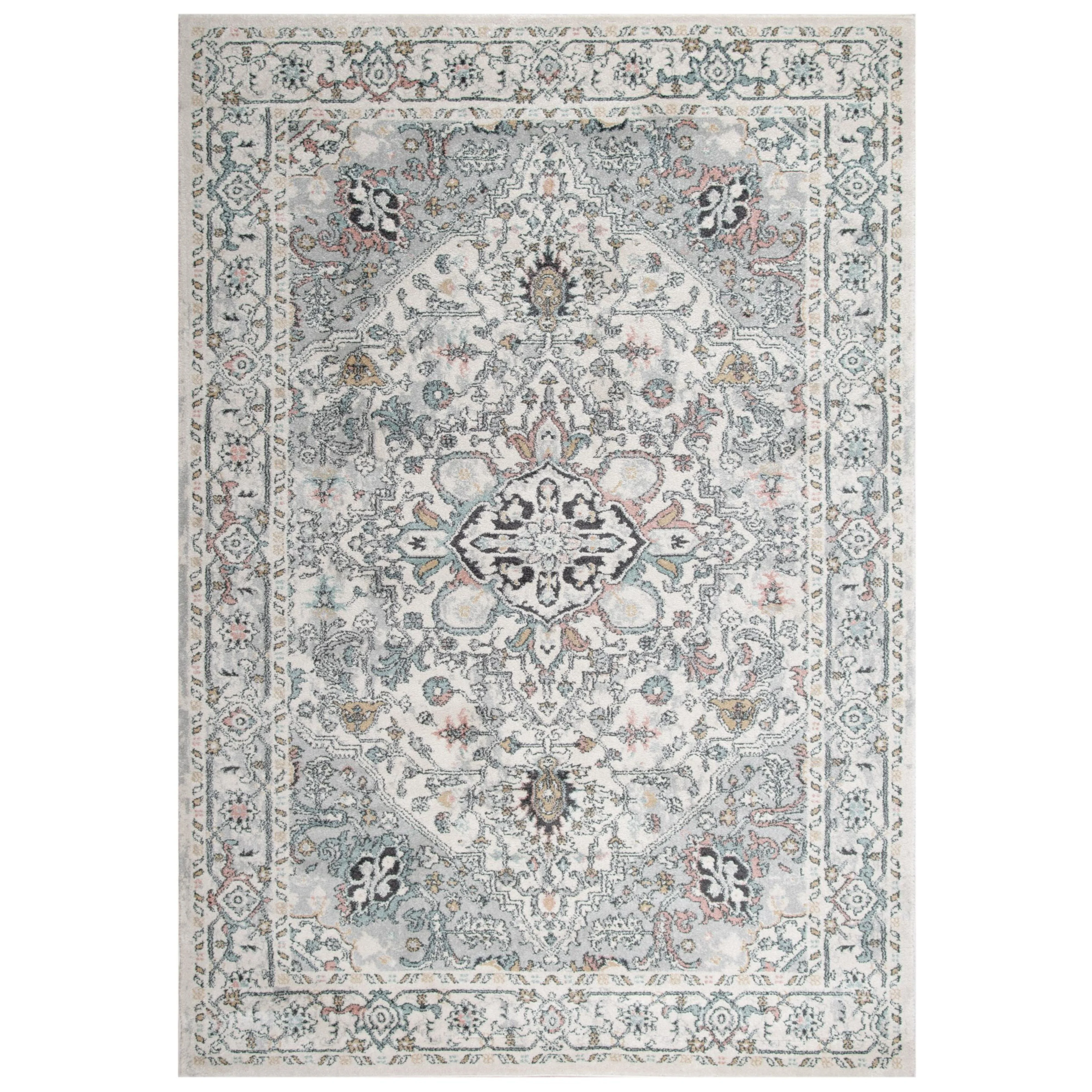 Odyssey Power Loomed Medallion Area Rug