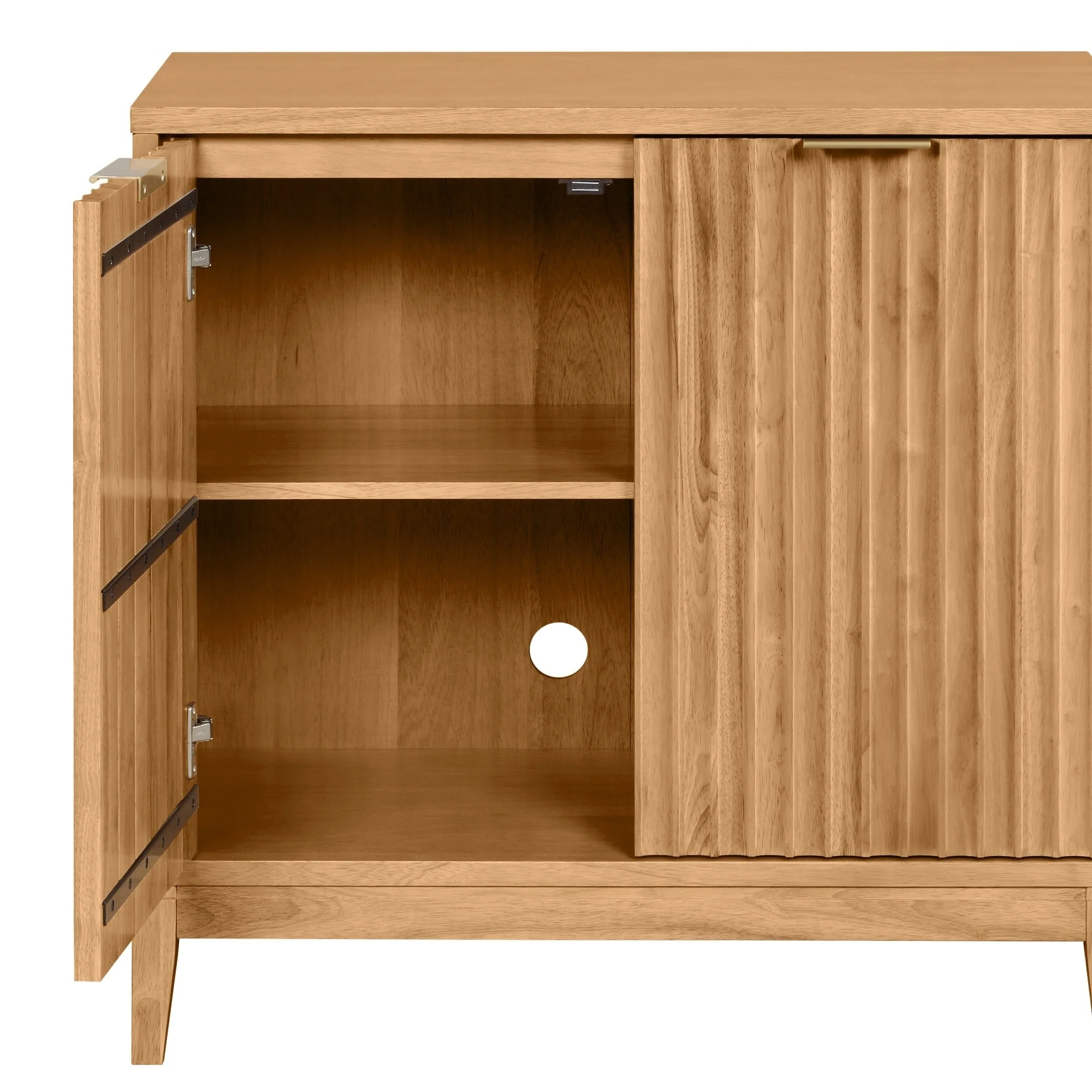 Jasper Modern Sideboard, Kitchen Storage Cabinet with Fluted Doors