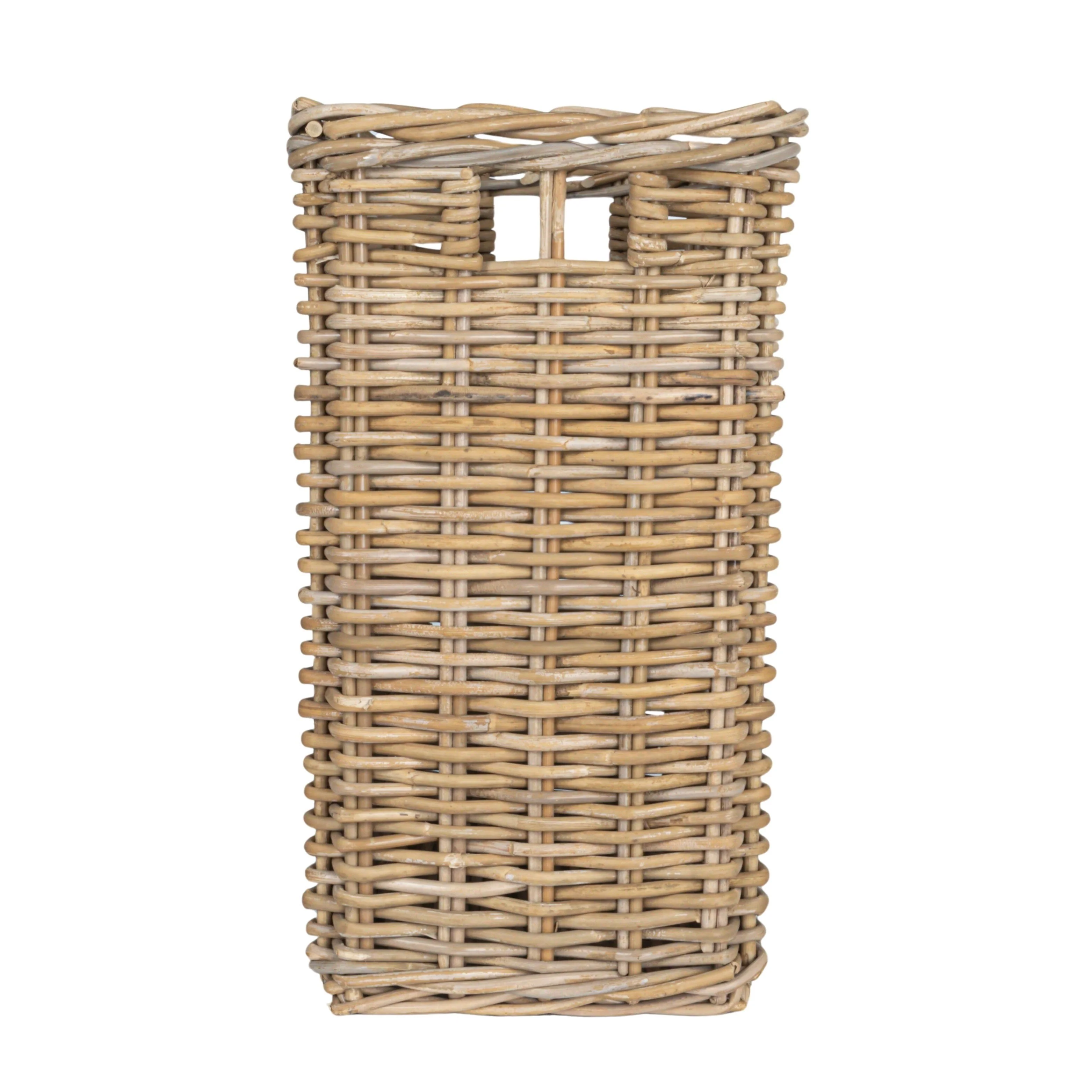 Woven Rattan Basket Storage