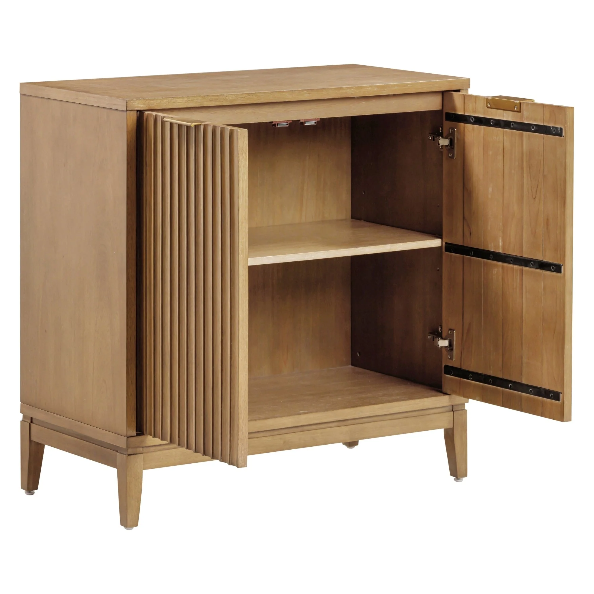 Jasper Modern Sideboard, Kitchen Storage Cabinet with Fluted Doors