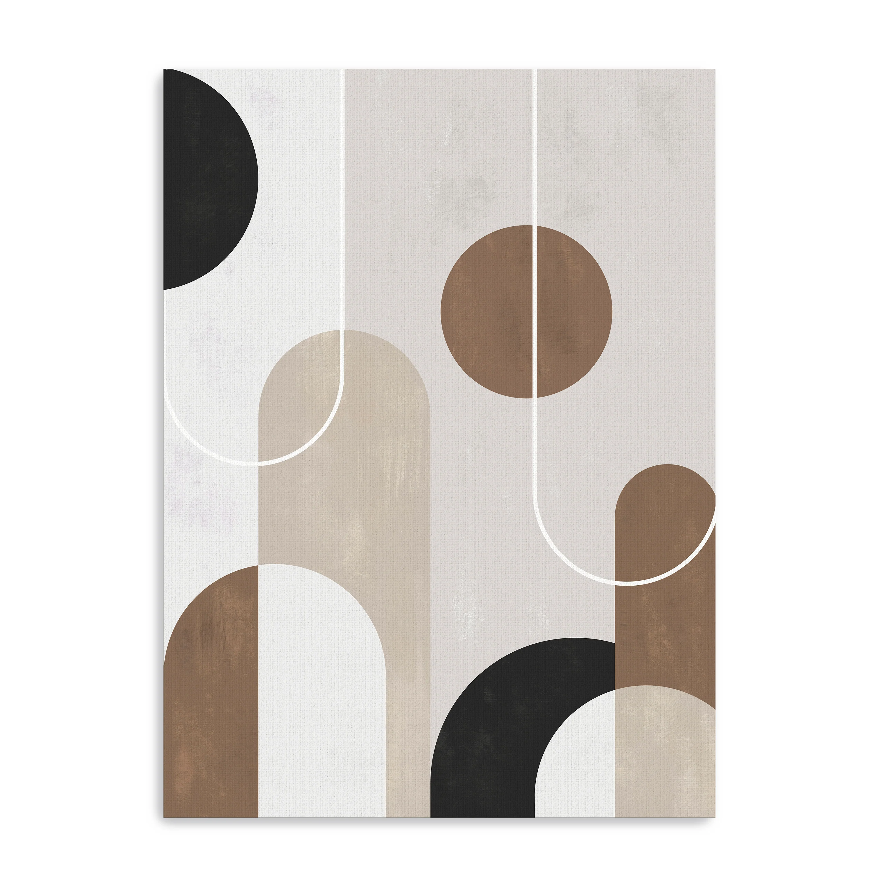 Minimalism Mountains Canvas Giclee