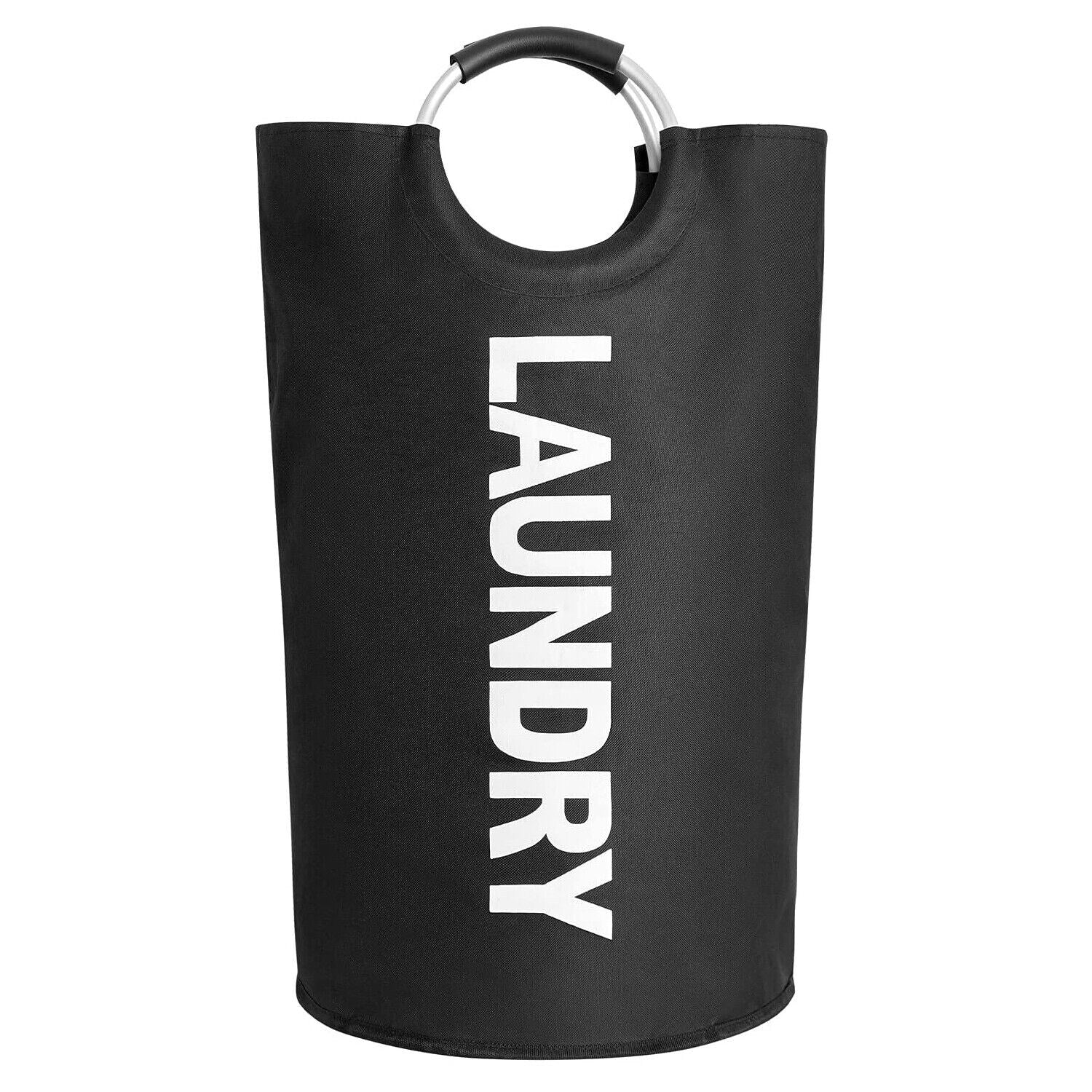 Collapsible 90L Large Laundry Hamper Basket