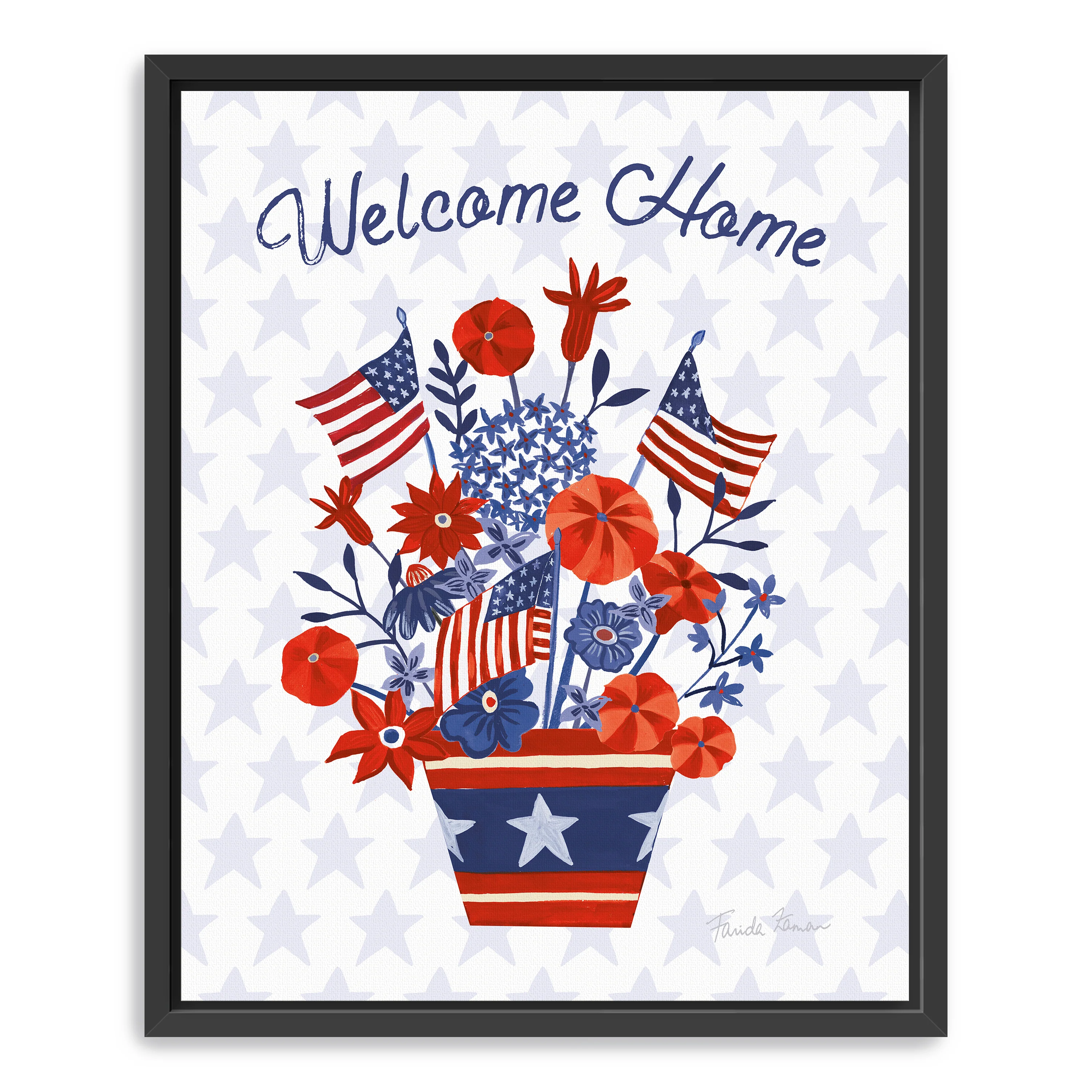 America the Beautiful III  Canvas Giclee