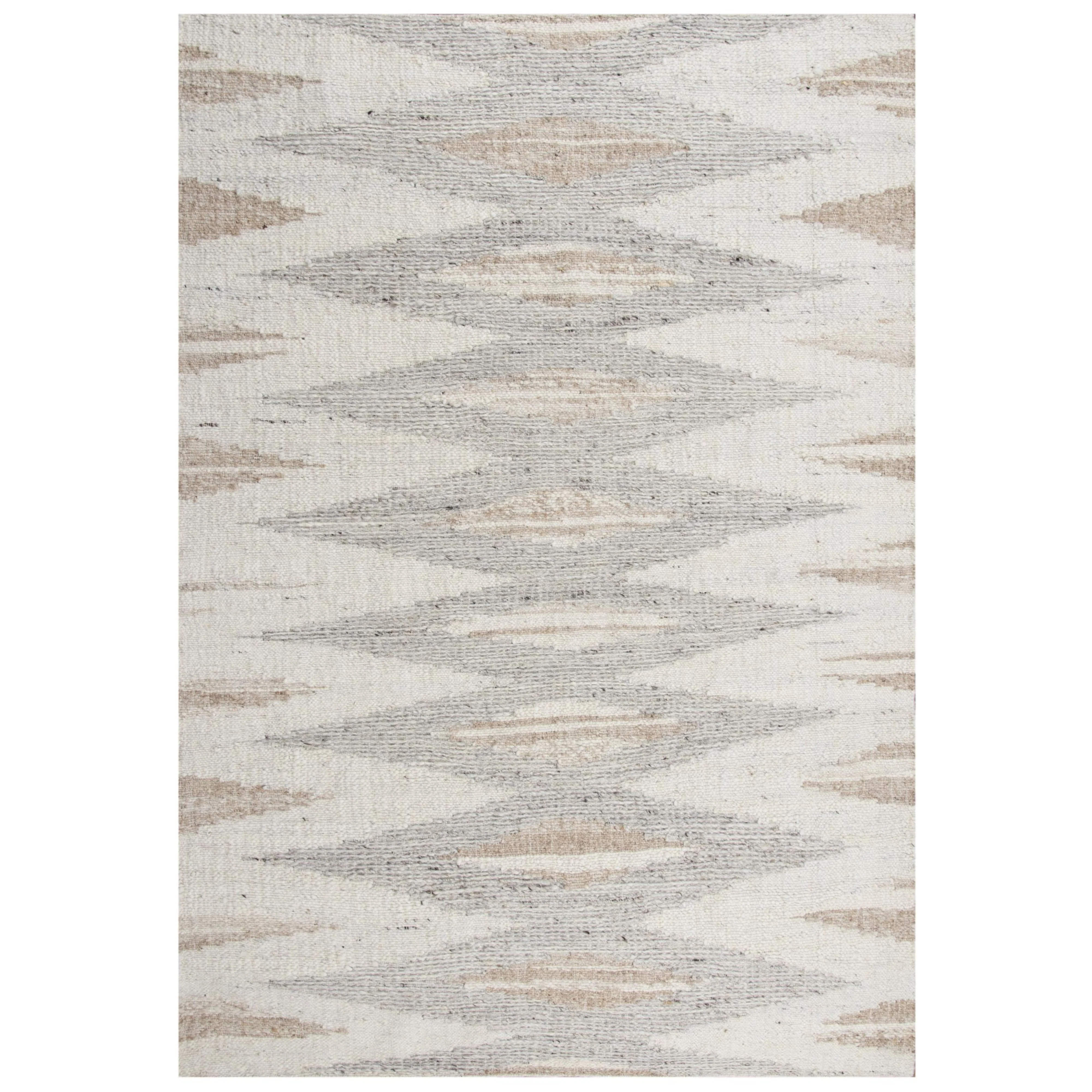 Nova Hand Woven Wool & Cotton Geometric Area Rug