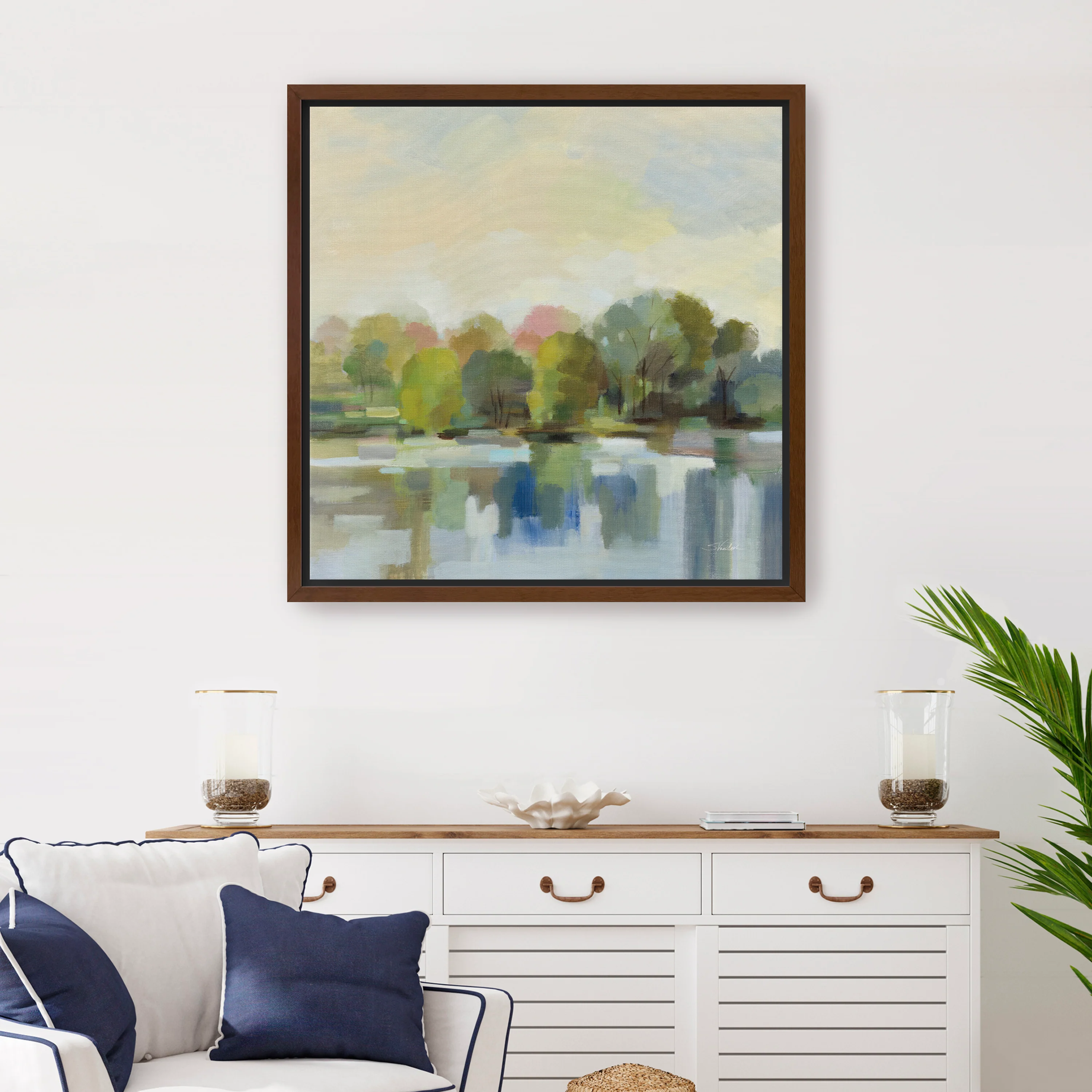 Spring Willows Canvas Giclee