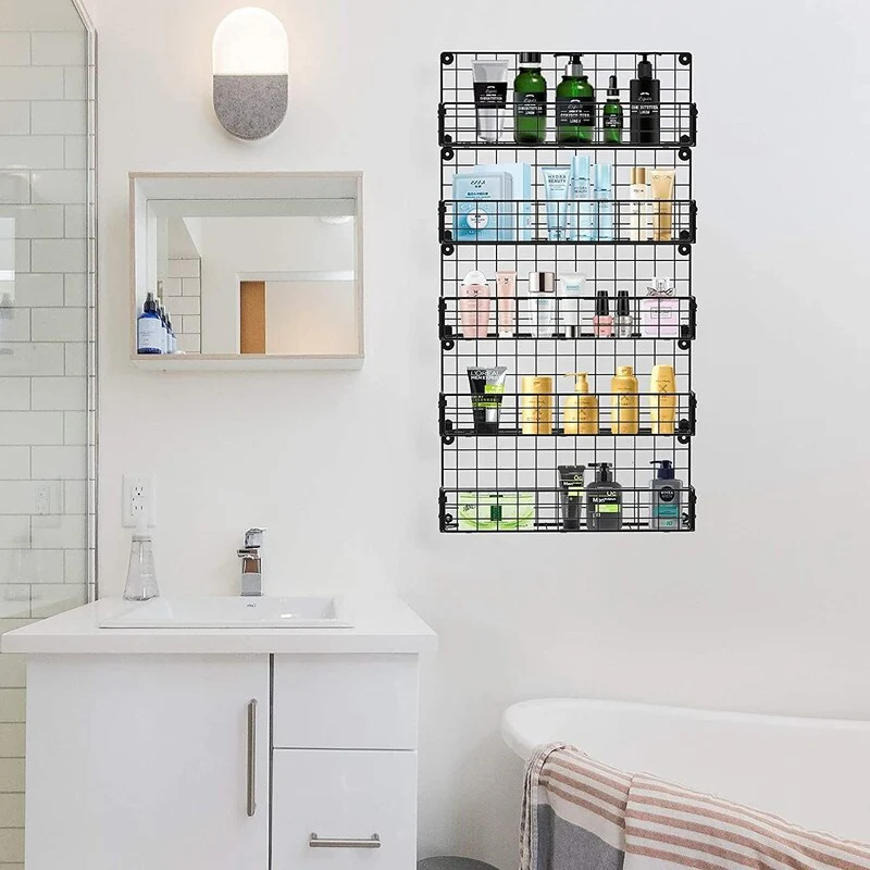 Spice Rack Organizer, 5-Tier Wall Spice Rack - 2.55